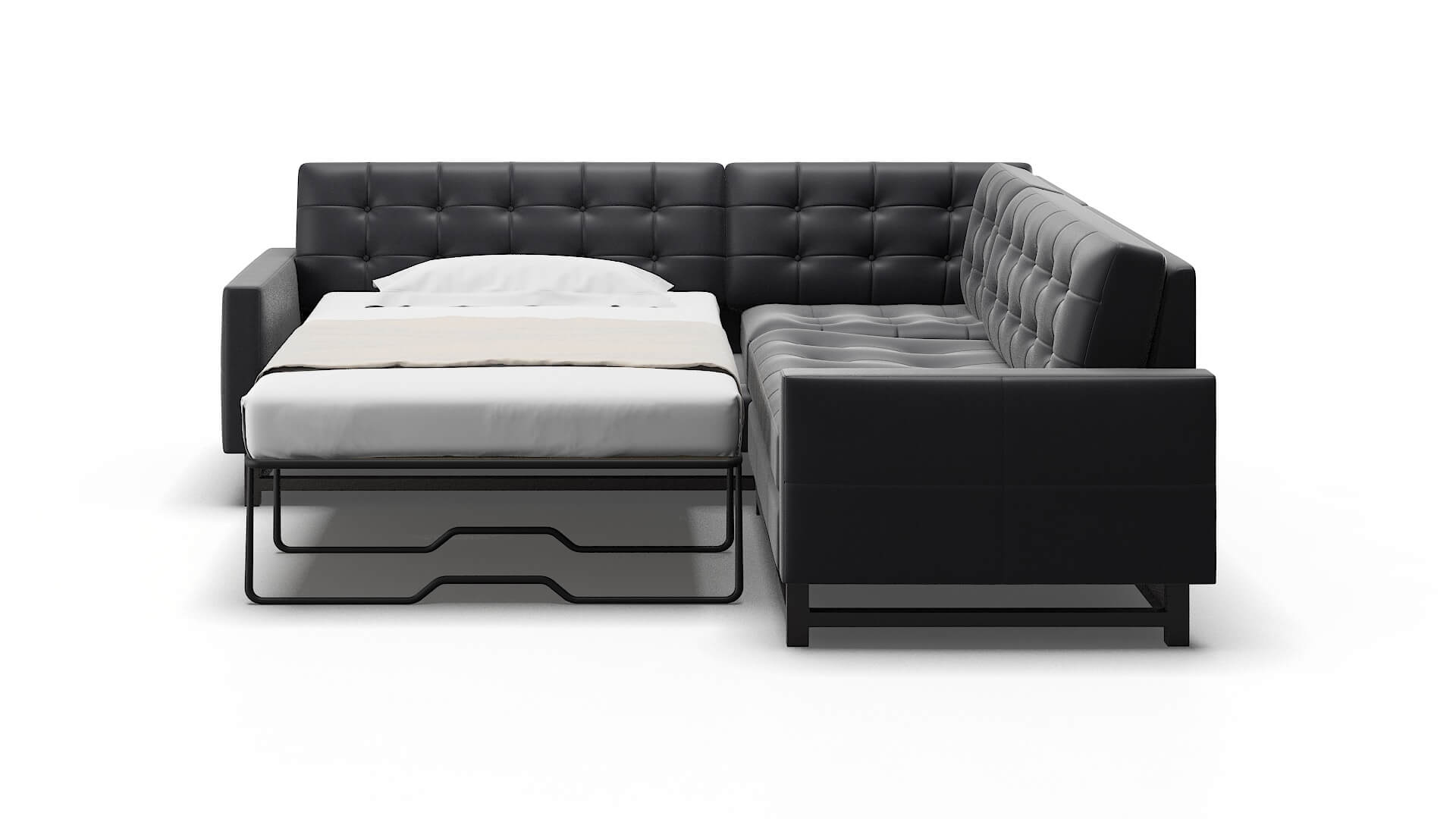 Madrid Urban_d Eclipse Sectional Sleeper Espresso legs 1