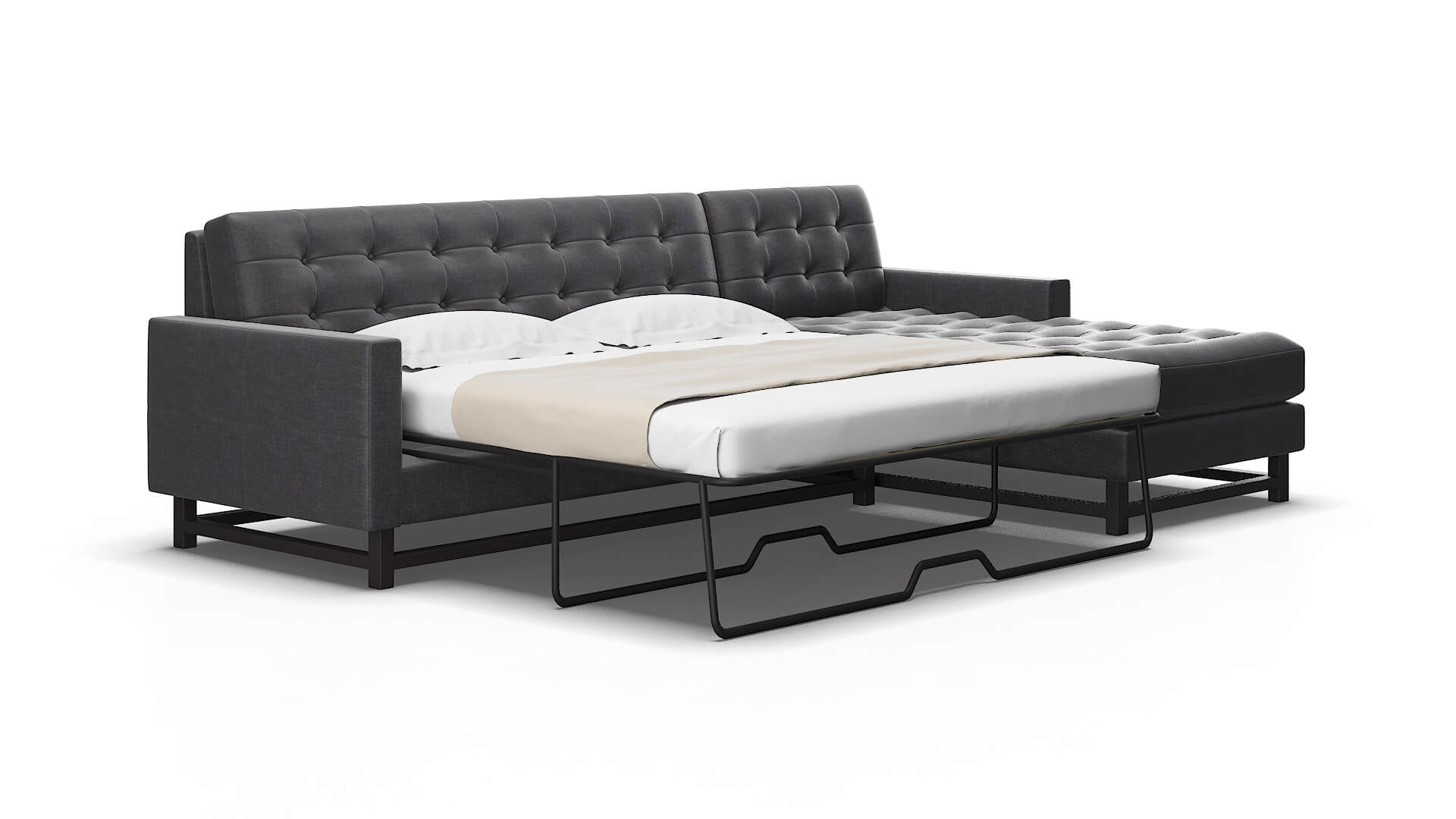 Madrid Venus onyx Panel sleeper Espresso Legs  2