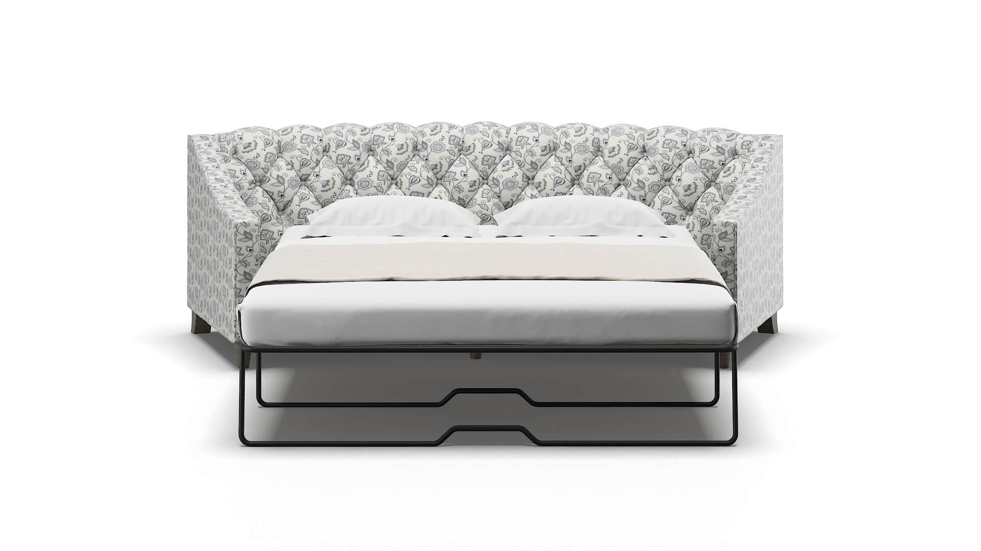 Manchester Avignon Sky Sofa Sleeper Espresso legs 1