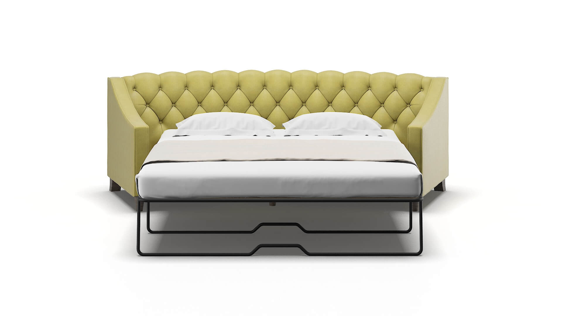 Manchester Bella Apple Sofa Sleeper Espresso legs 1