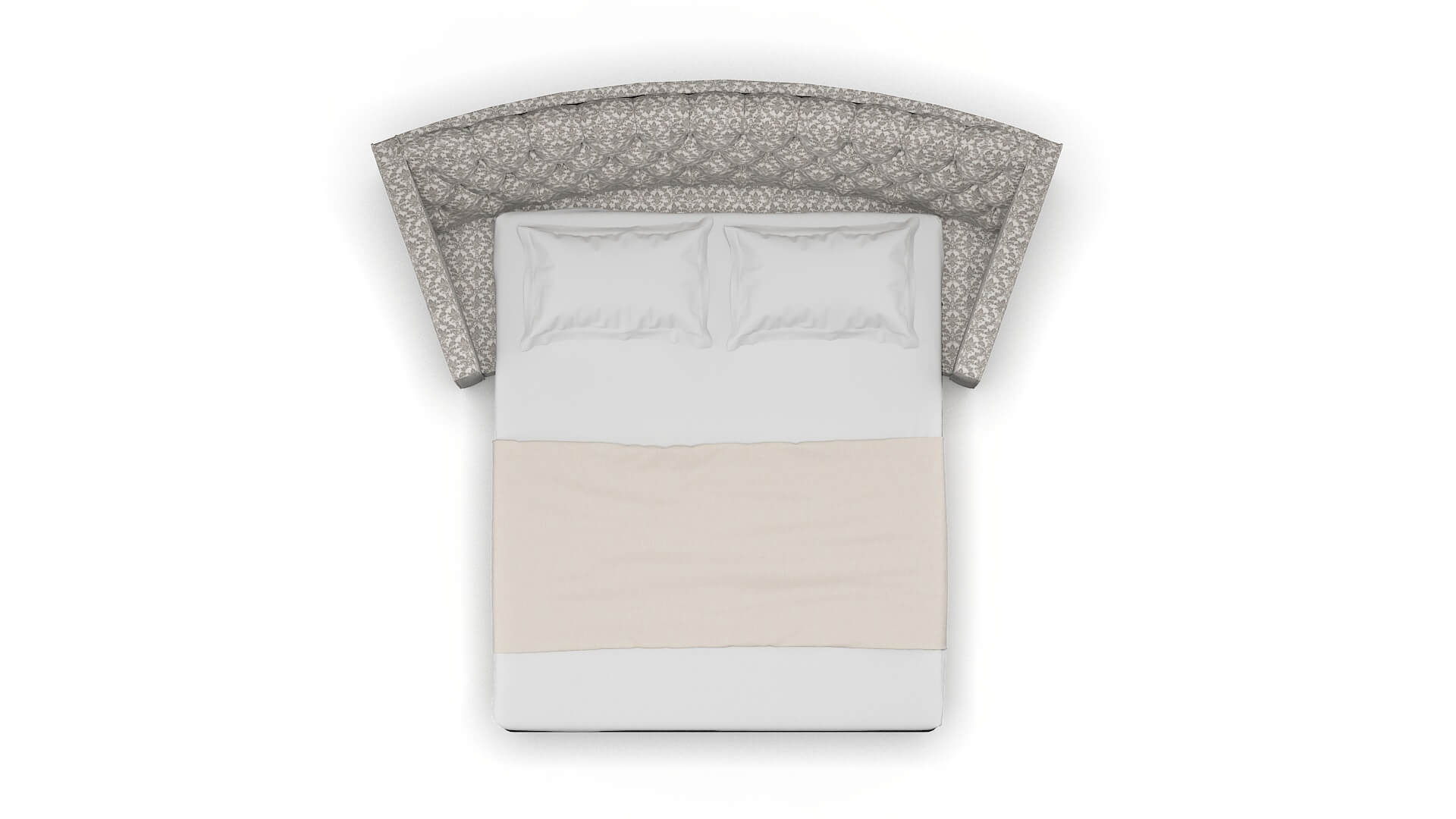 Manchester Bergamo Dove Sofa Sleeper Espresso legs 3