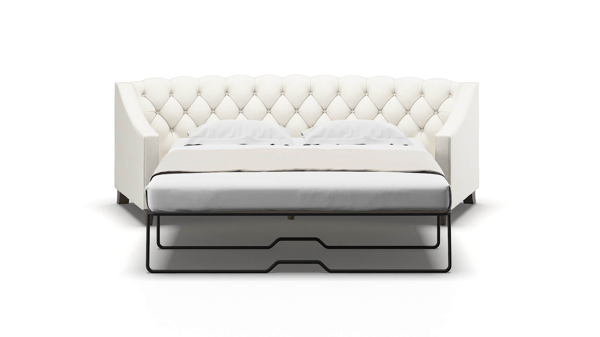 Manchester Chance Bone Sofa Sleeper Espresso legs 1