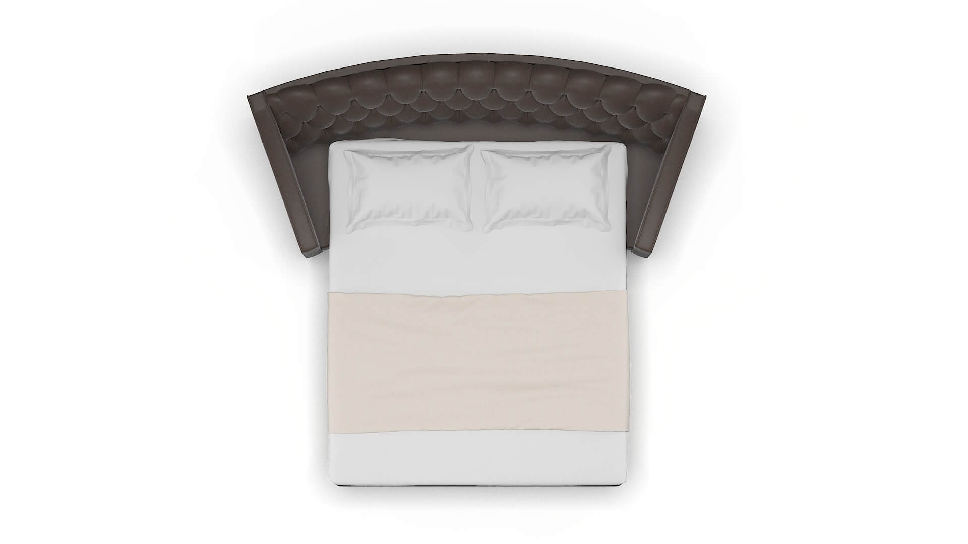 Manchester Cosmo Chocolate Sofa Sleeper Espresso legs 3