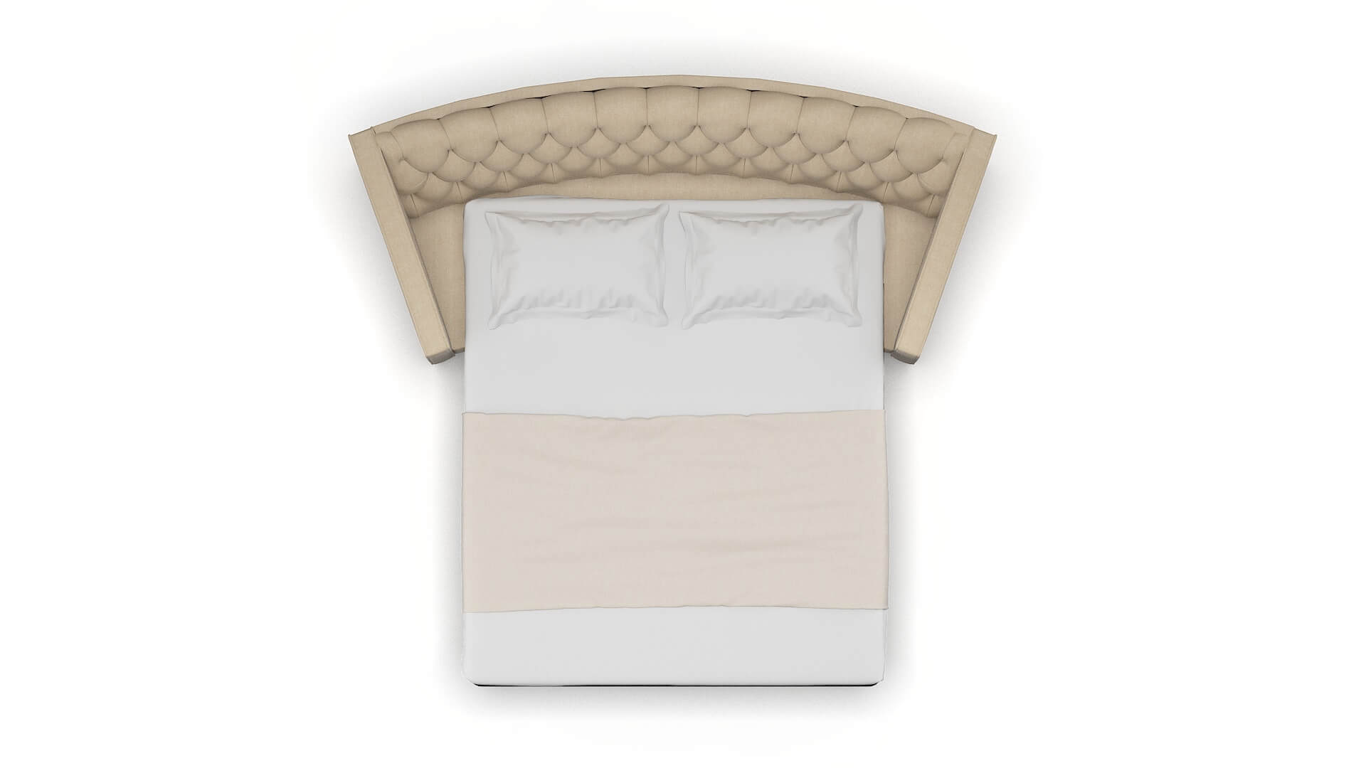 Manchester Cosmo Fawn Sofa Sleeper Espresso legs 3