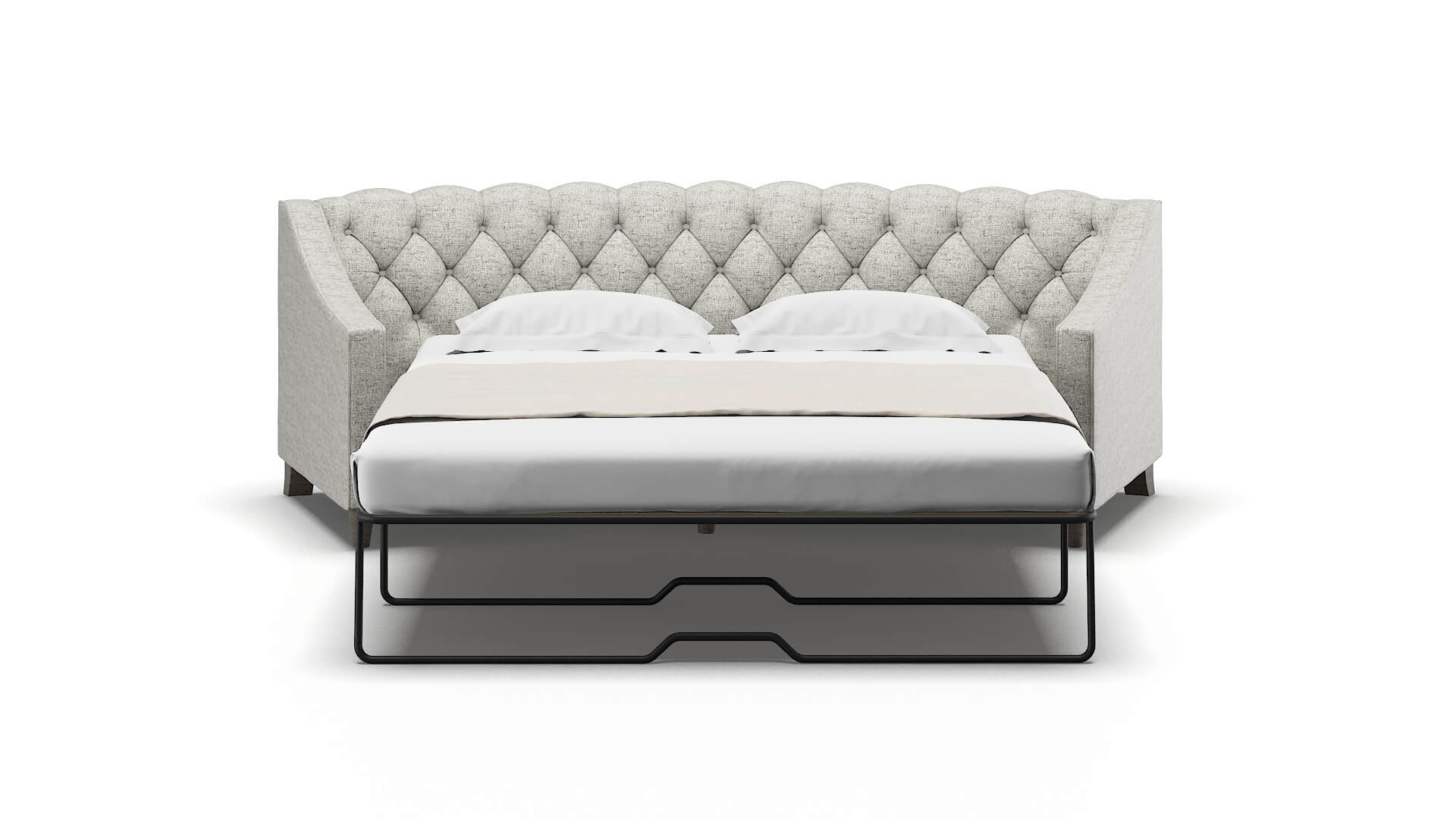 Manchester Derby Ash Sofa Sleeper Espresso legs 1