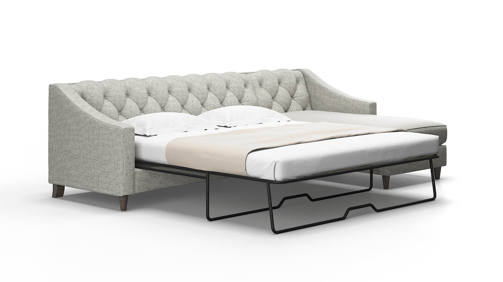 Manchester Derby Silver Panel Sleeper Espresso legs 2