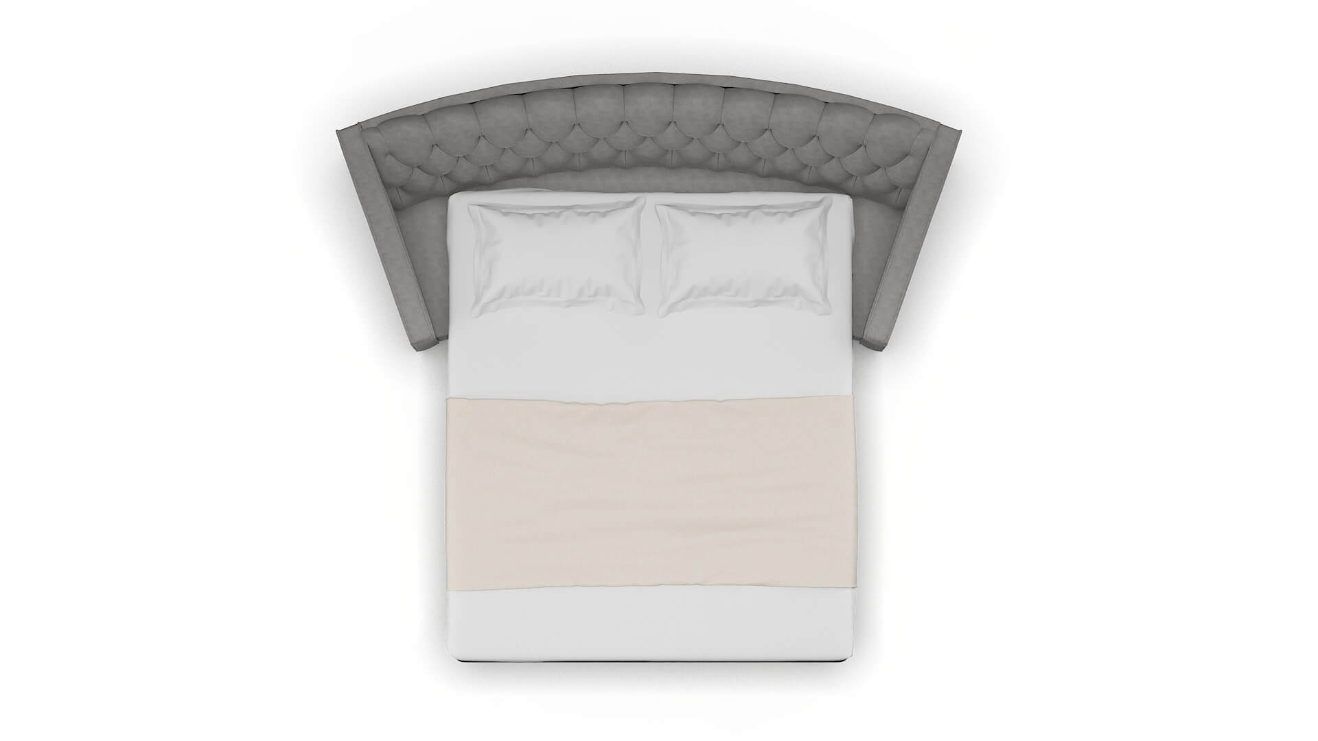 Manchester Dream_d Charcoal Sofa Sleeper Espresso legs 3