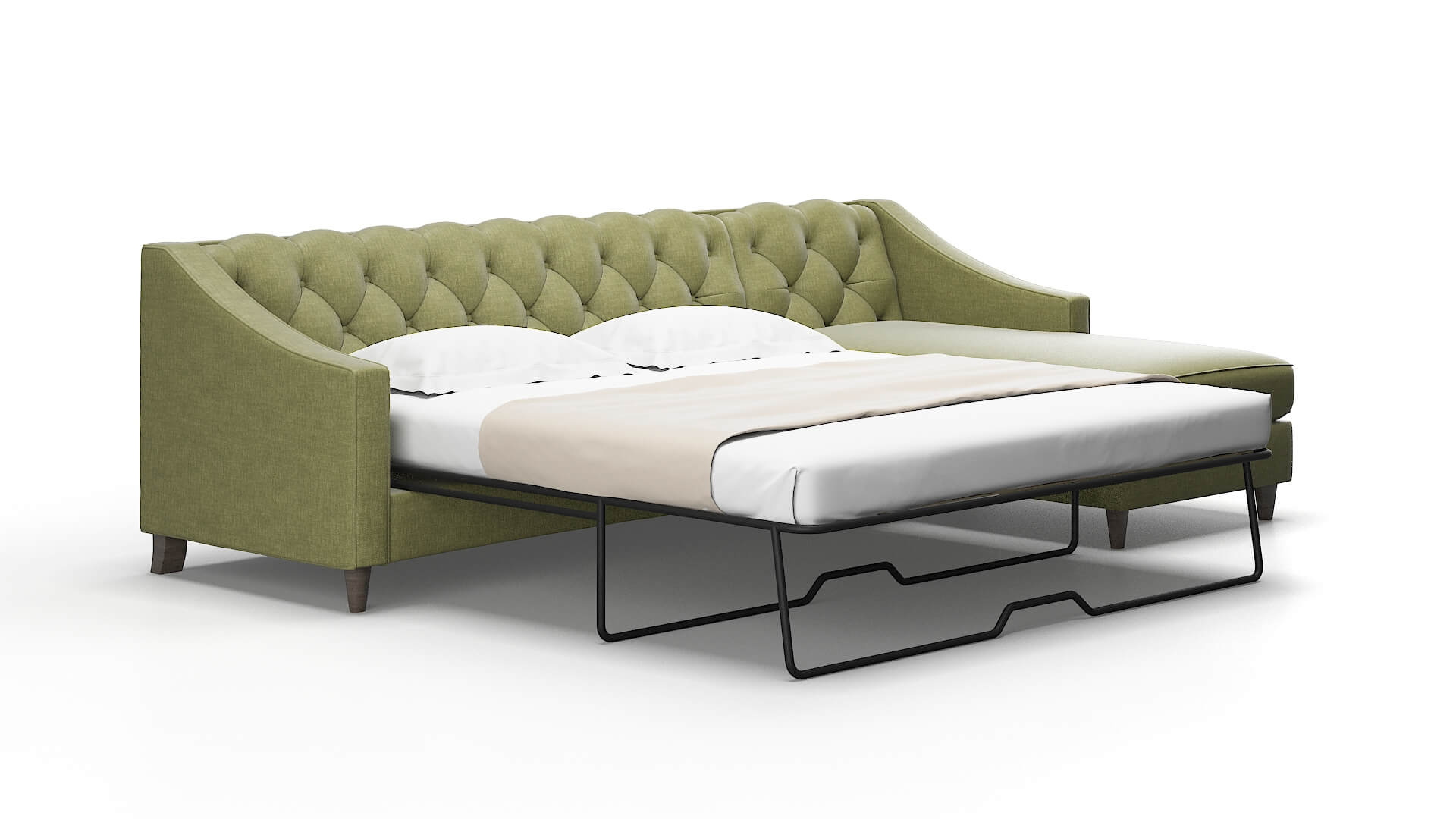 Manchester Dream_d forest Panel sleeper Espresso Legs  2