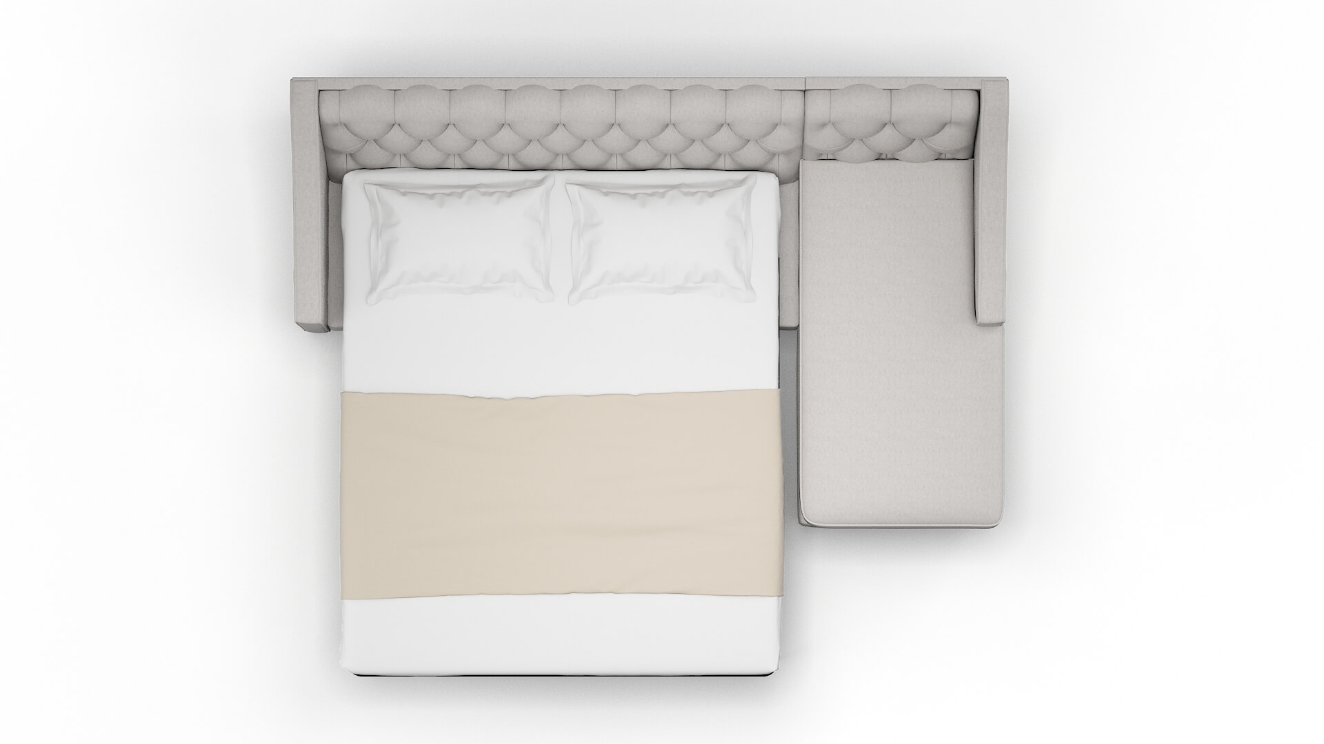 Manchester Dream_d Sterling Panel Sleeper Espresso legs 3