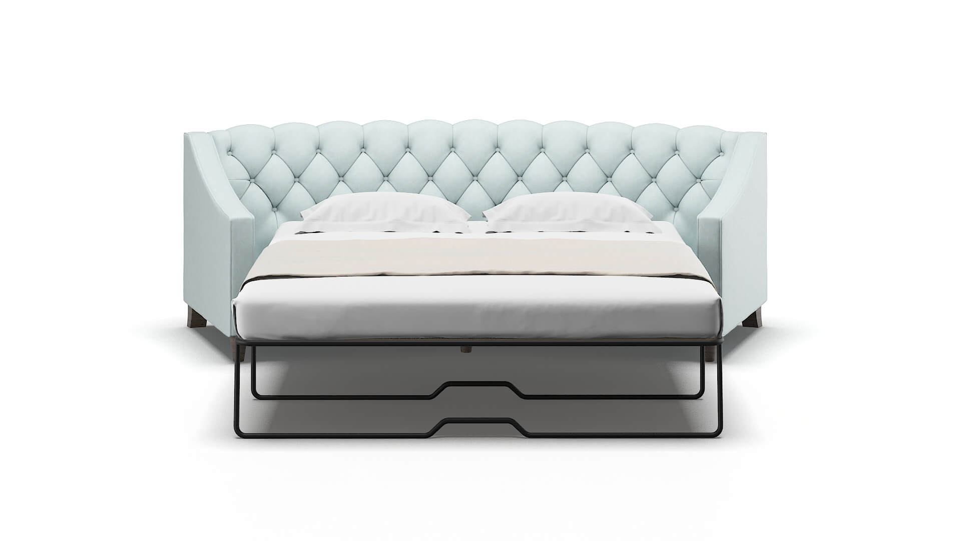 Manchester Hepburn Peridot Sofa Sleeper Espresso legs 1