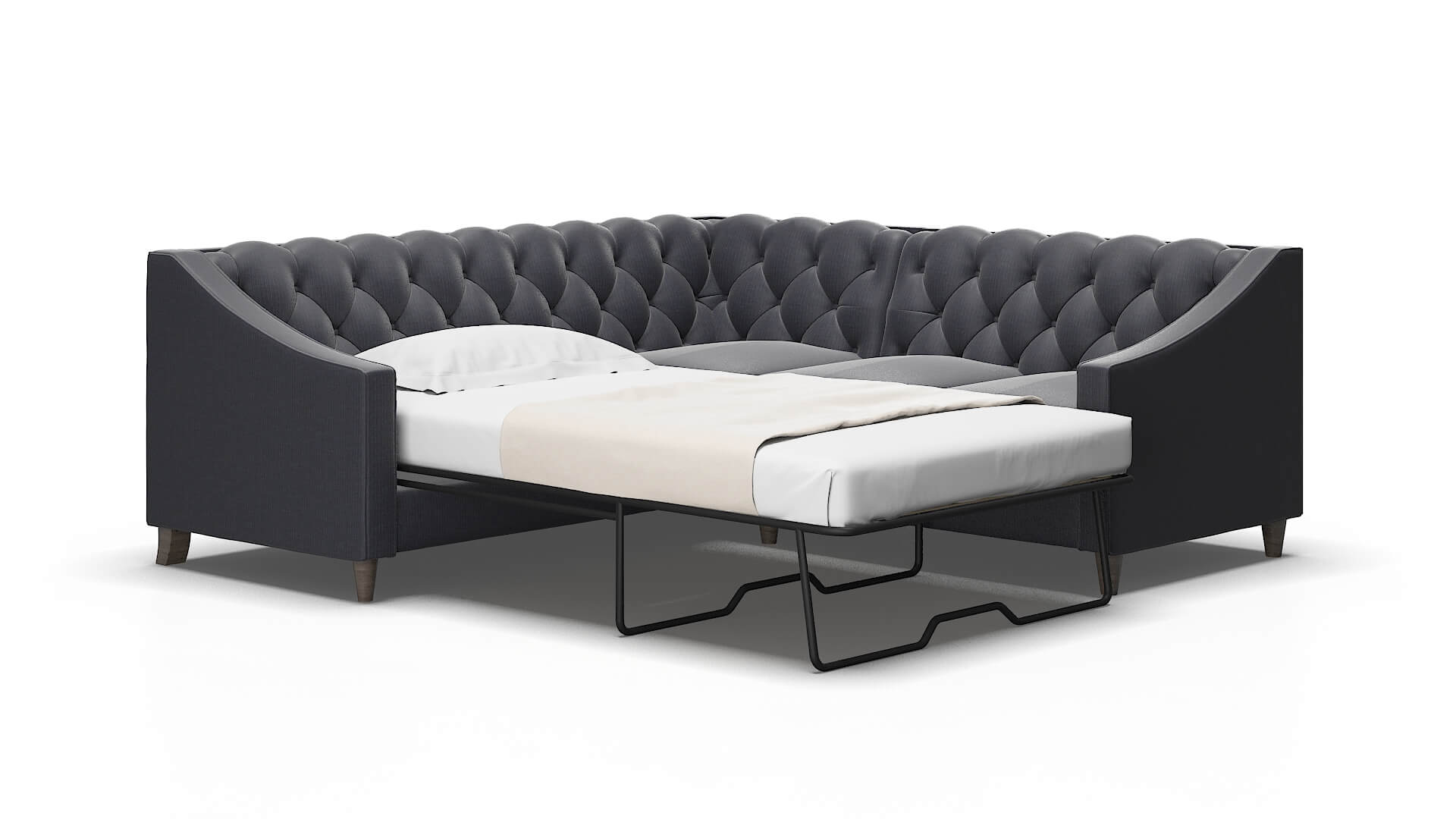 Manchester Hepburn_hrp deep_sea Sectional sleeper Espresso Legs  2
