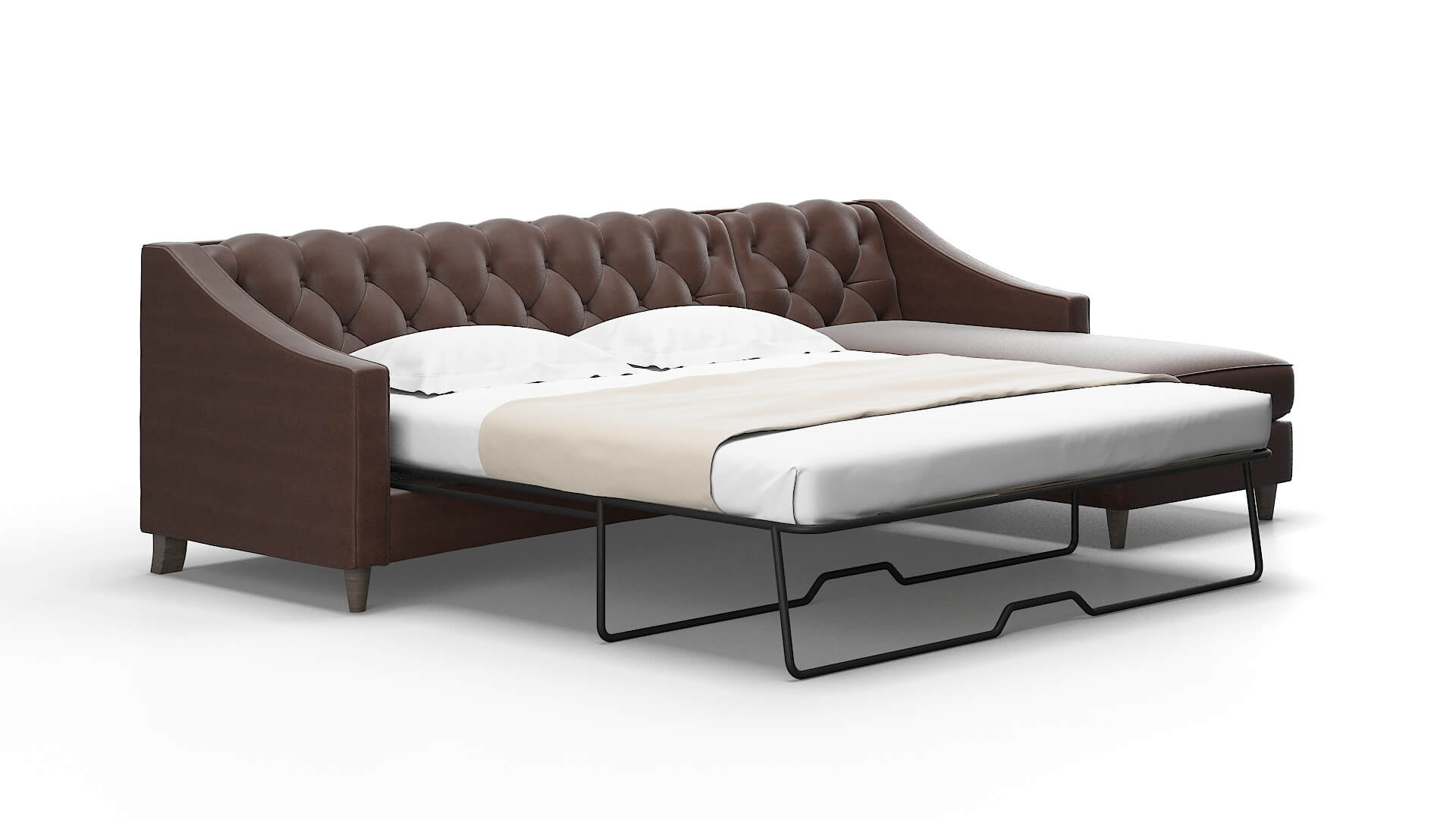 Manchester Insight Cafe Panel Sleeper Espresso Legs 2