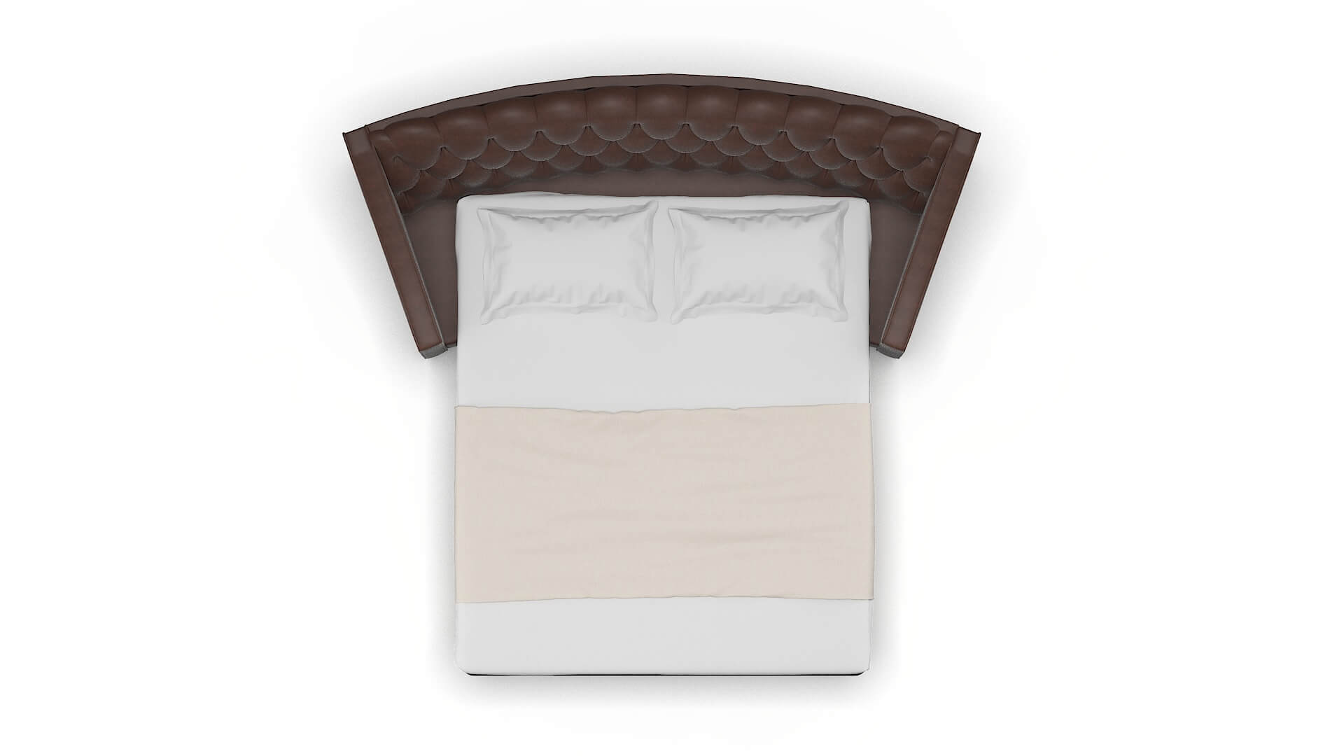 Manchester Insight Cafe Sofa Sleeper Espresso legs 3