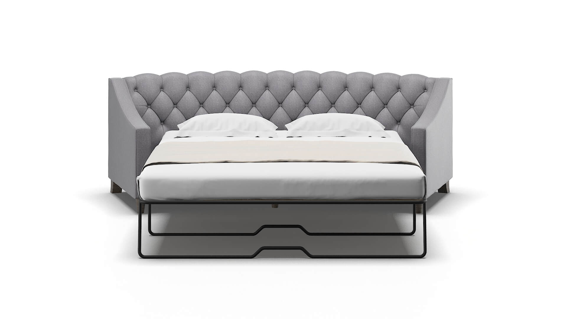 Manchester Insight Denim Sofa Sleeper Espresso legs 1