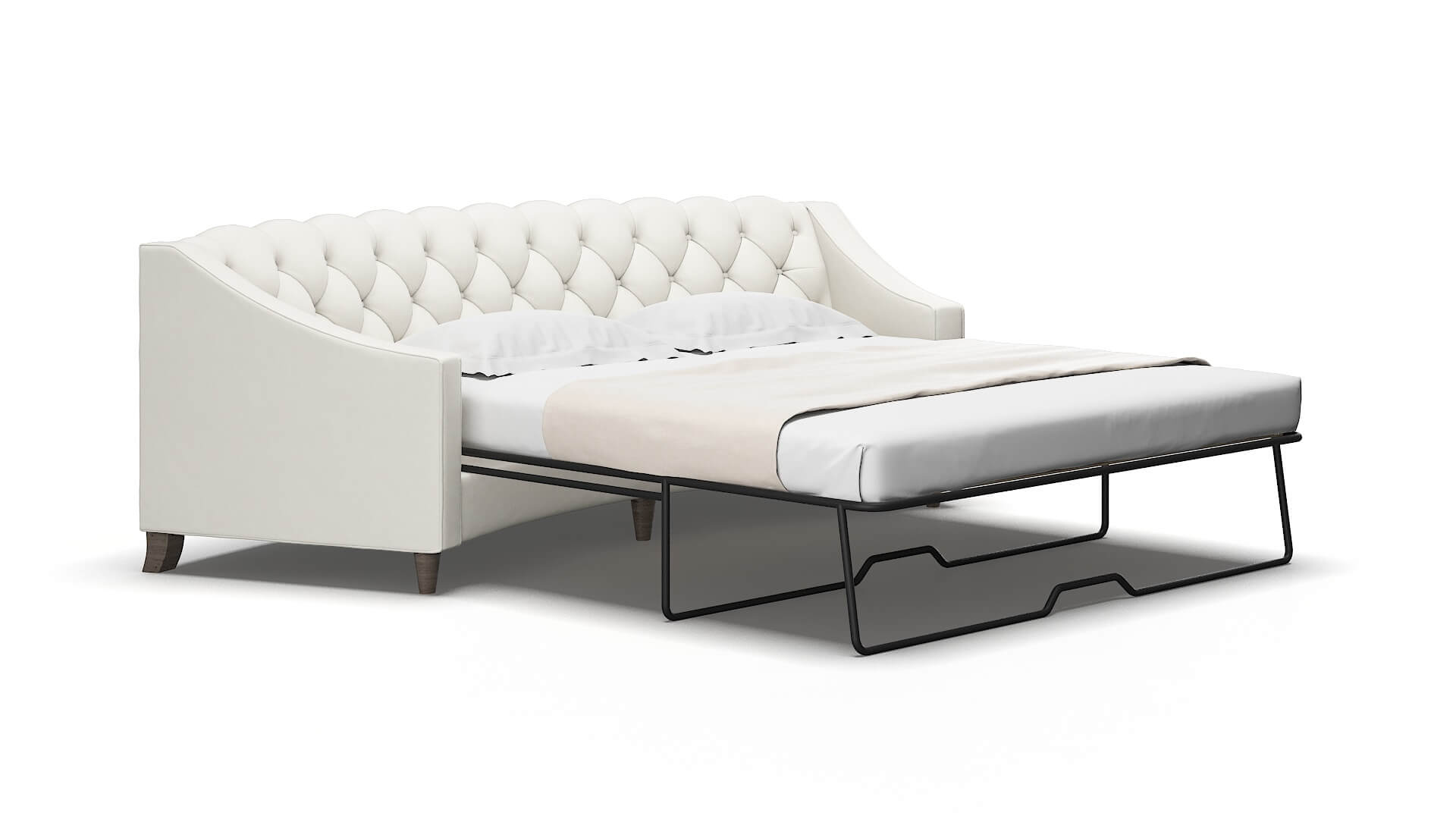 Manchester Keylargo oatmeal Sofa sleeper Espresso Legs  2