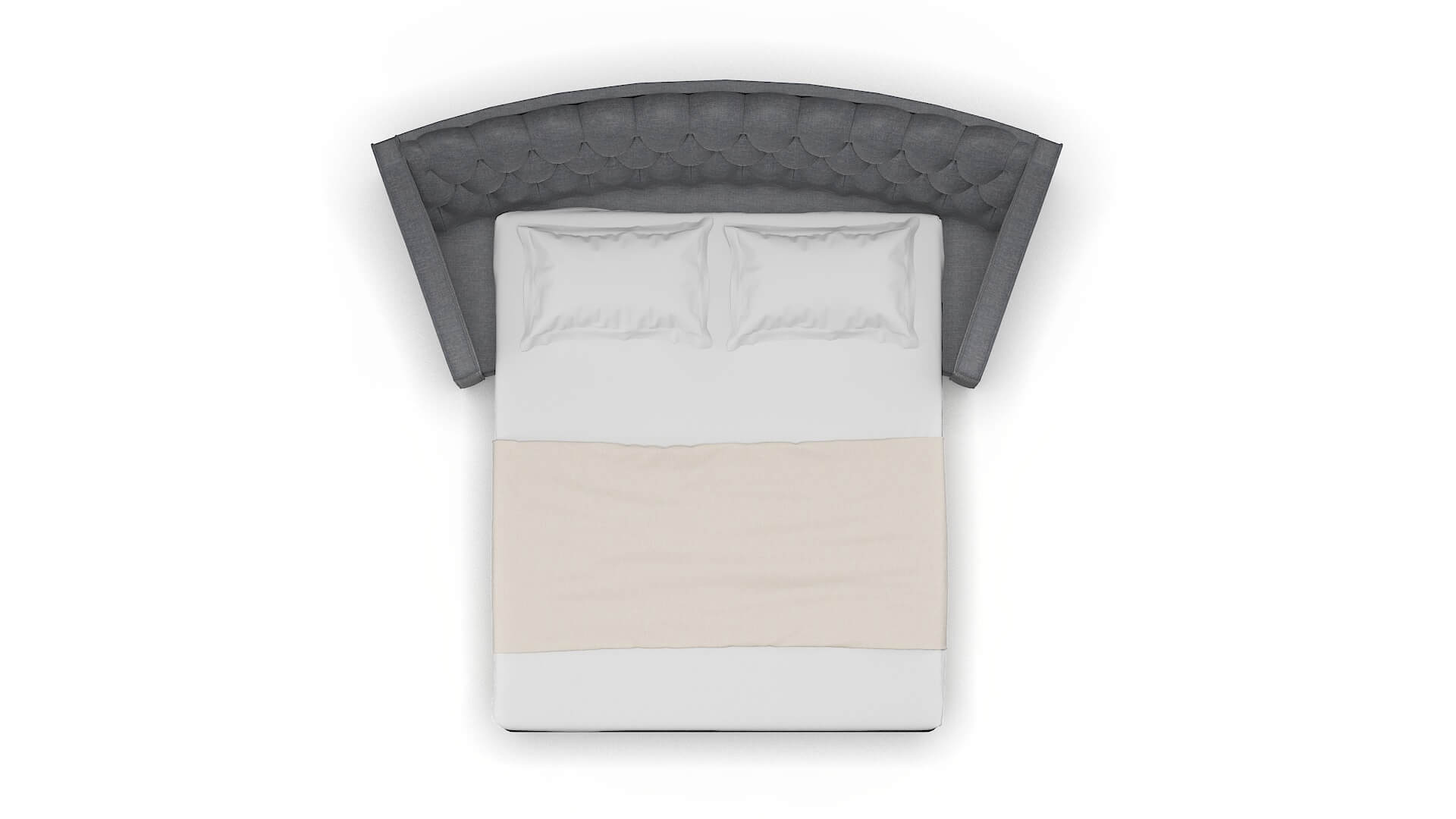 Manchester Lana Onyx Sofa Sleeper Espresso legs 3