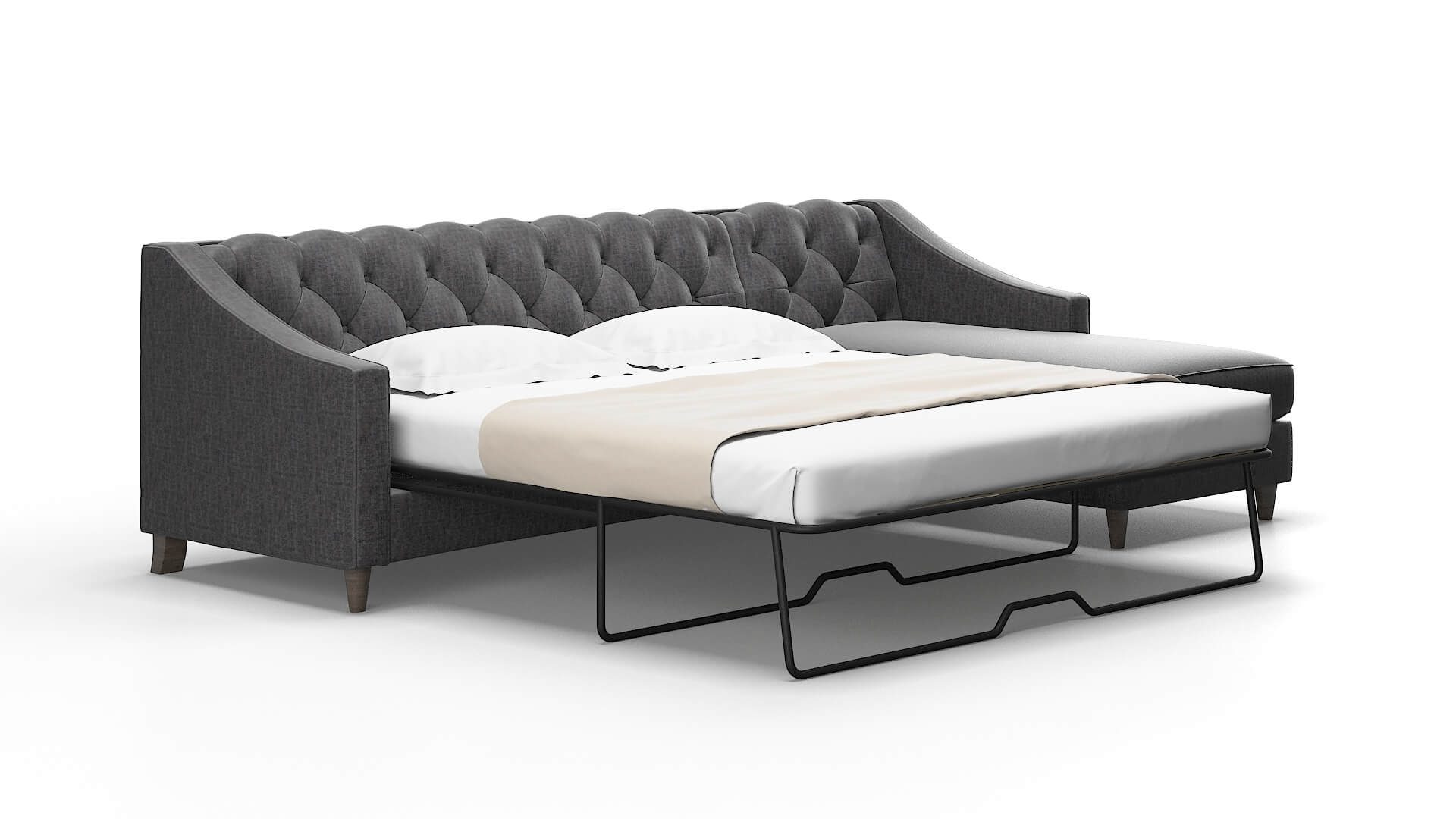 Manchester Marcy baltic Panel sleeper Espresso Legs  2