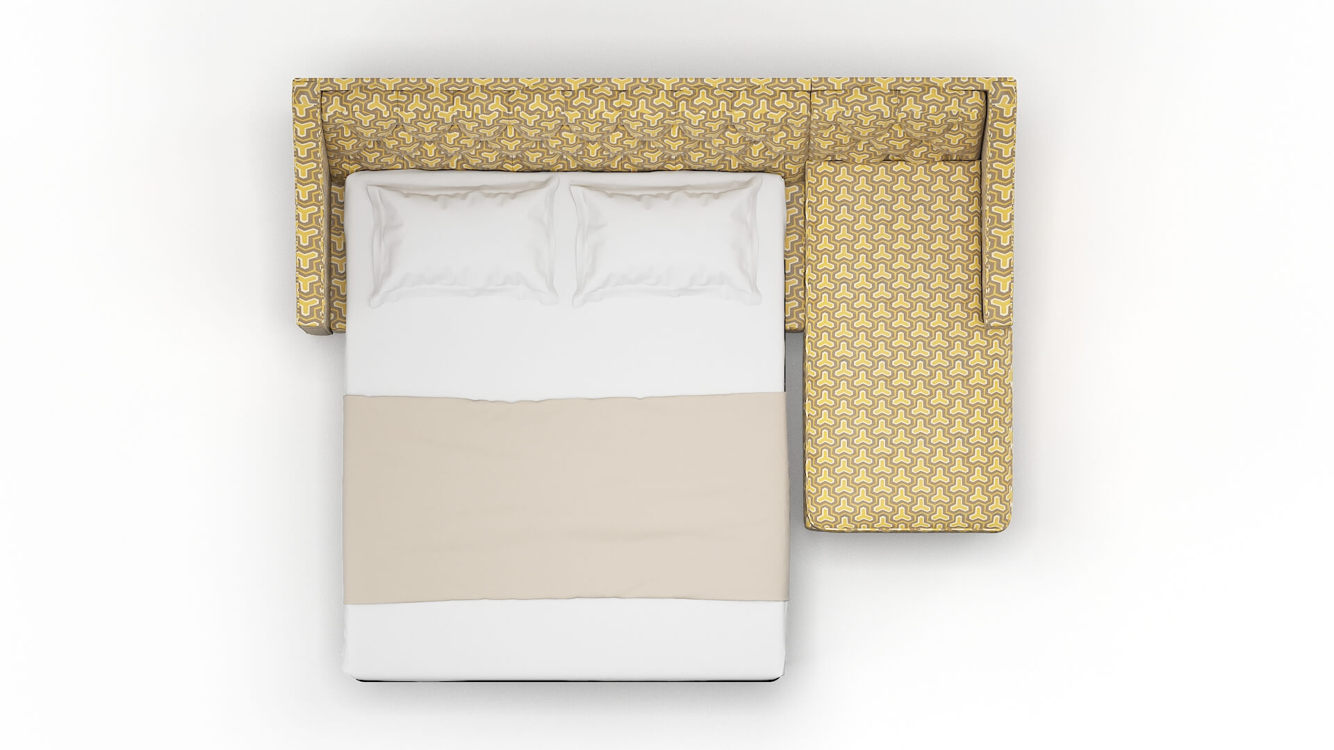 Manchester Merci Dijon Panel Sleeper Espresso legs 3