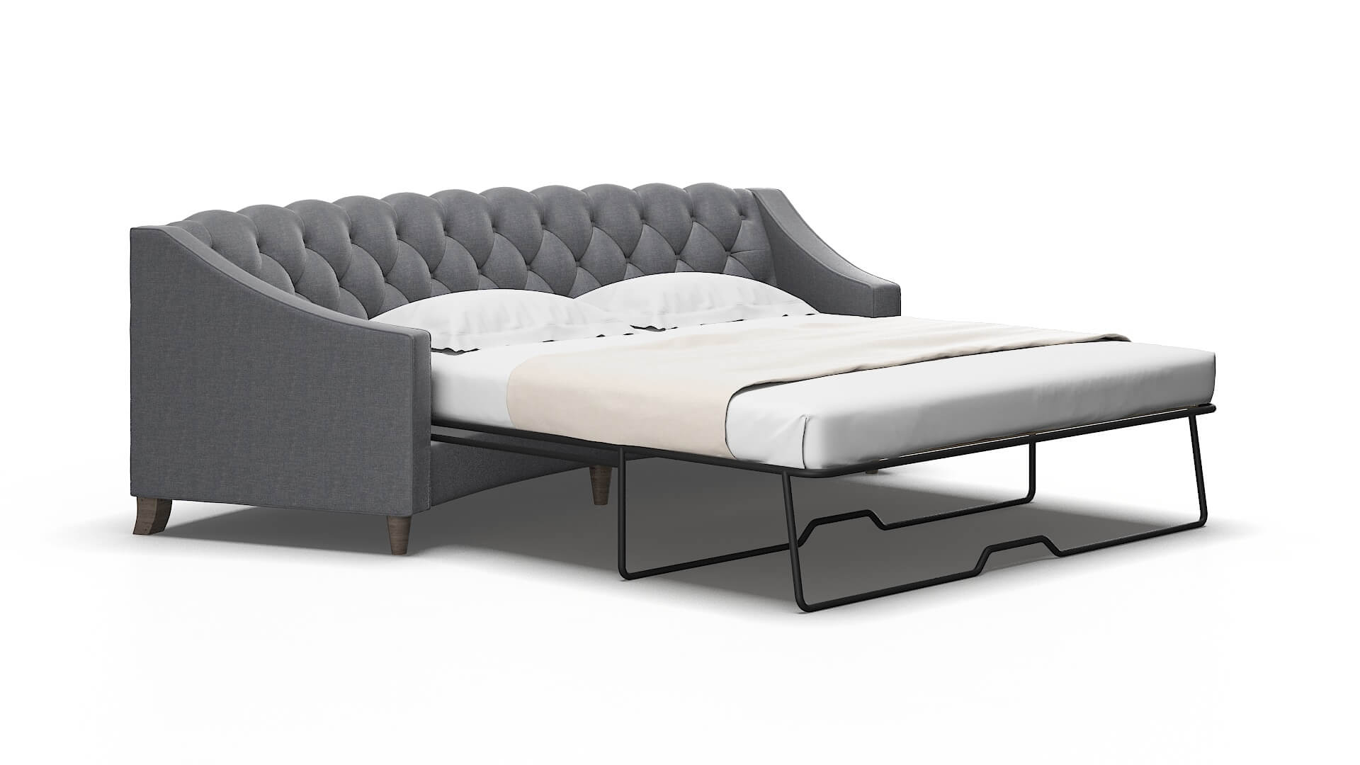 Manchester Notion graphite Sofa sleeper Espresso Legs  2