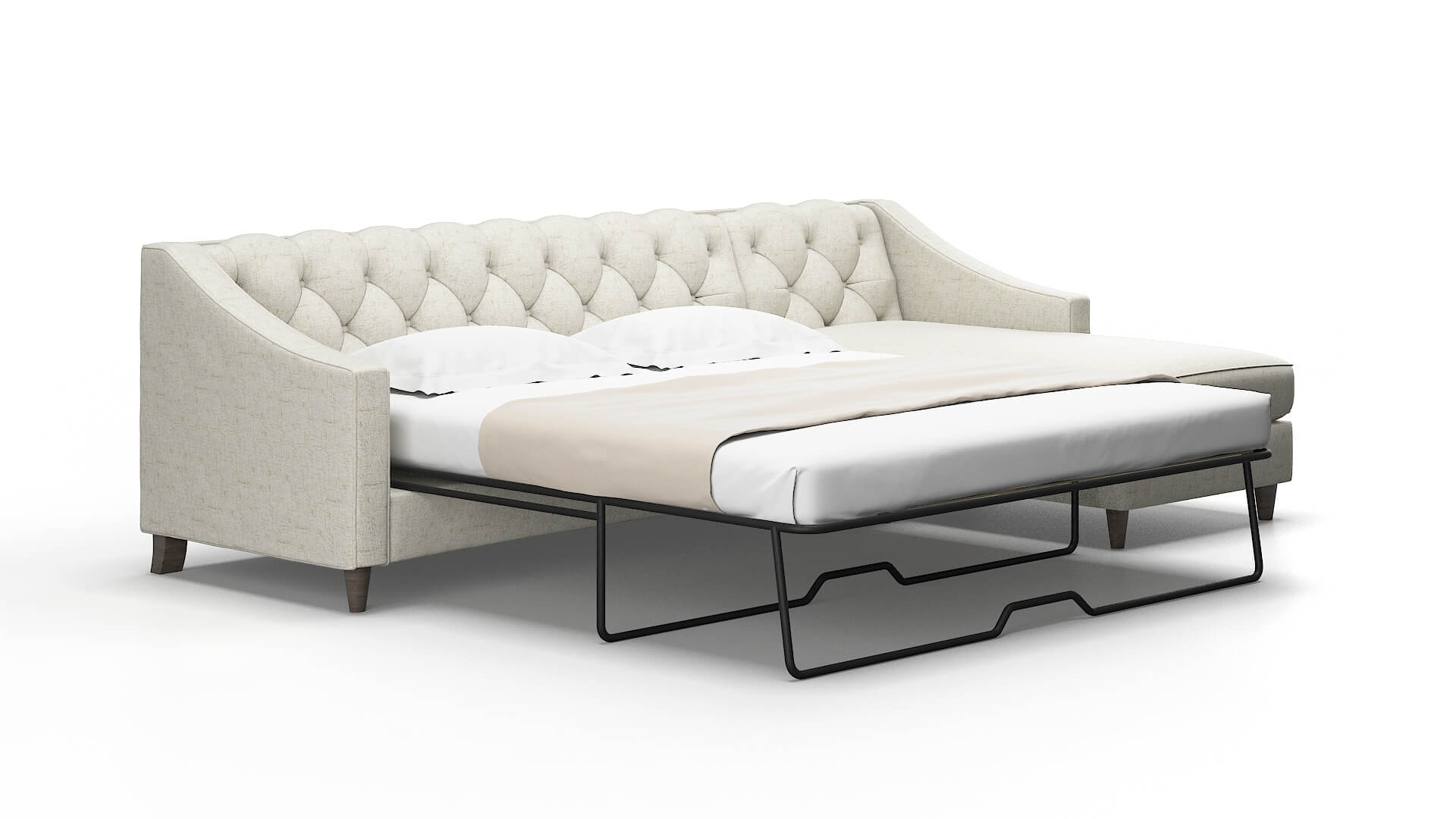 Manchester Oceanside birch Panel sleeper Espresso Legs  2