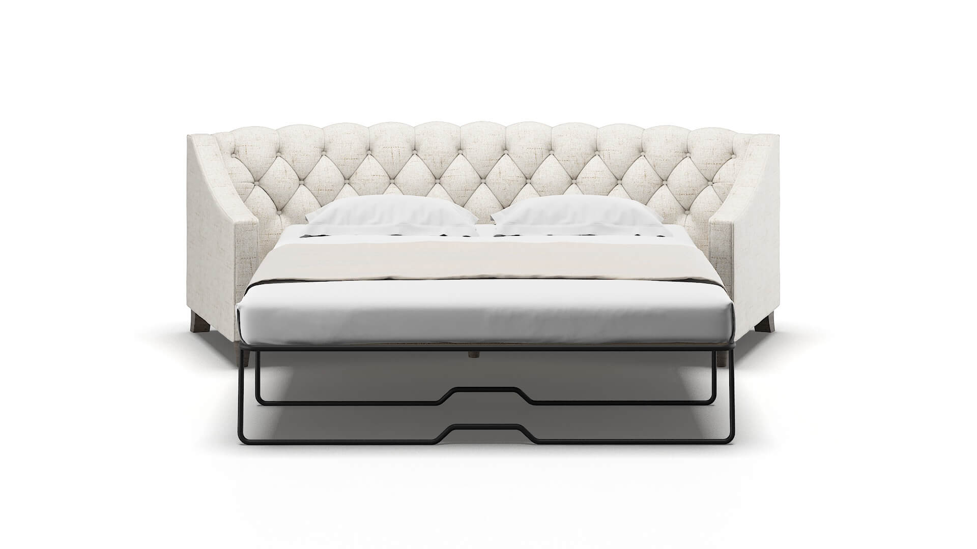 Manchester Oceanside Natural Sofa Sleeper Espresso legs 1