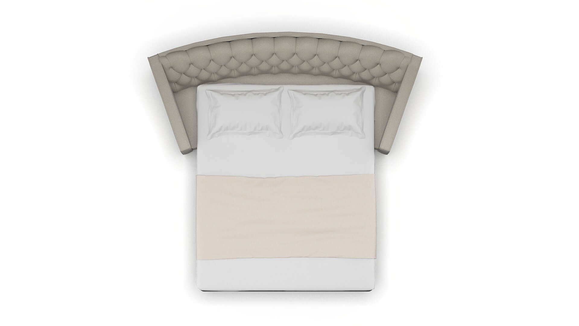 Manchester Oscar Silver Sofa Sleeper Espresso legs 3