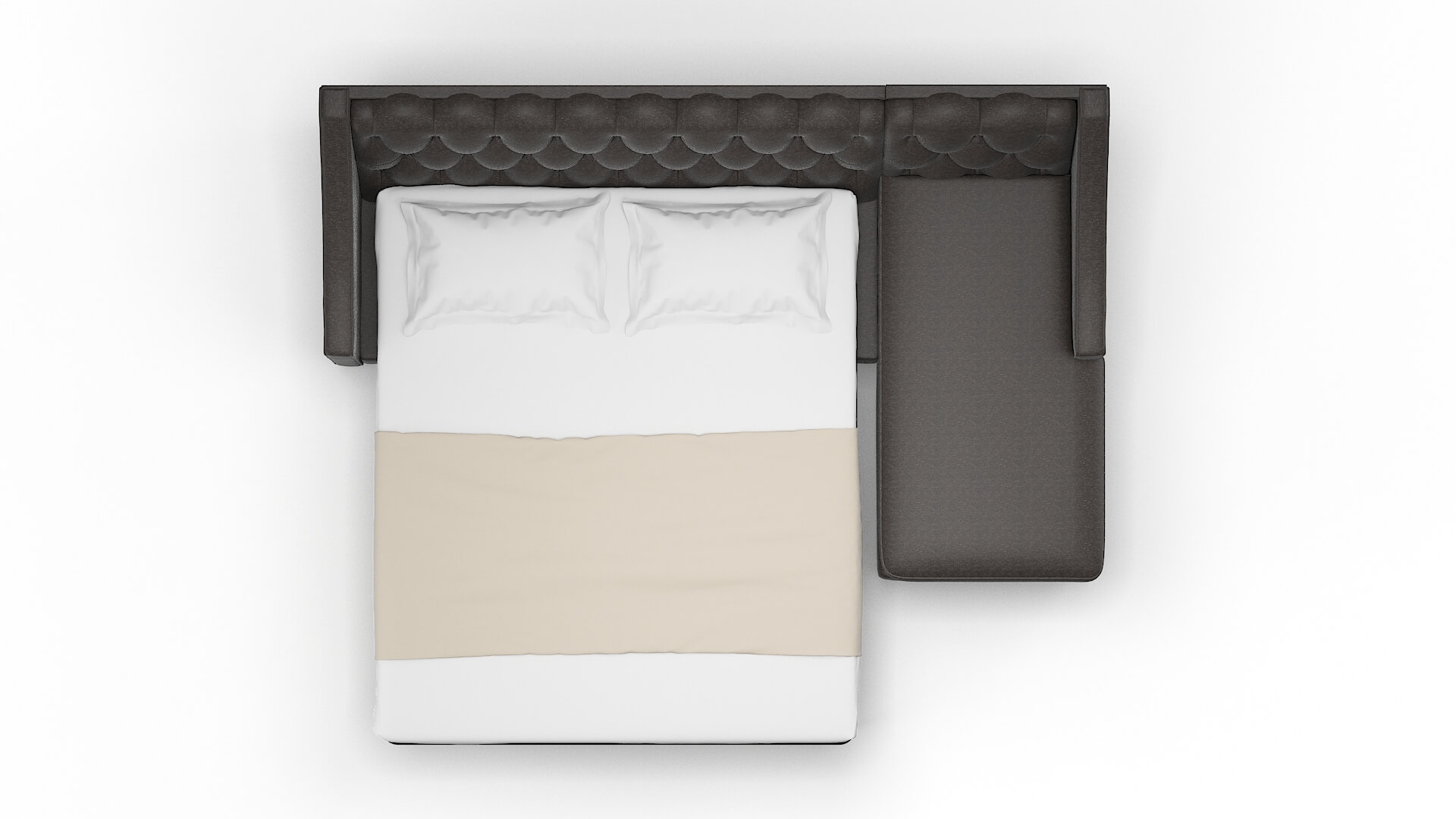 Manchester Phoenix Chocolate Panel Sleeper Espresso legs 3