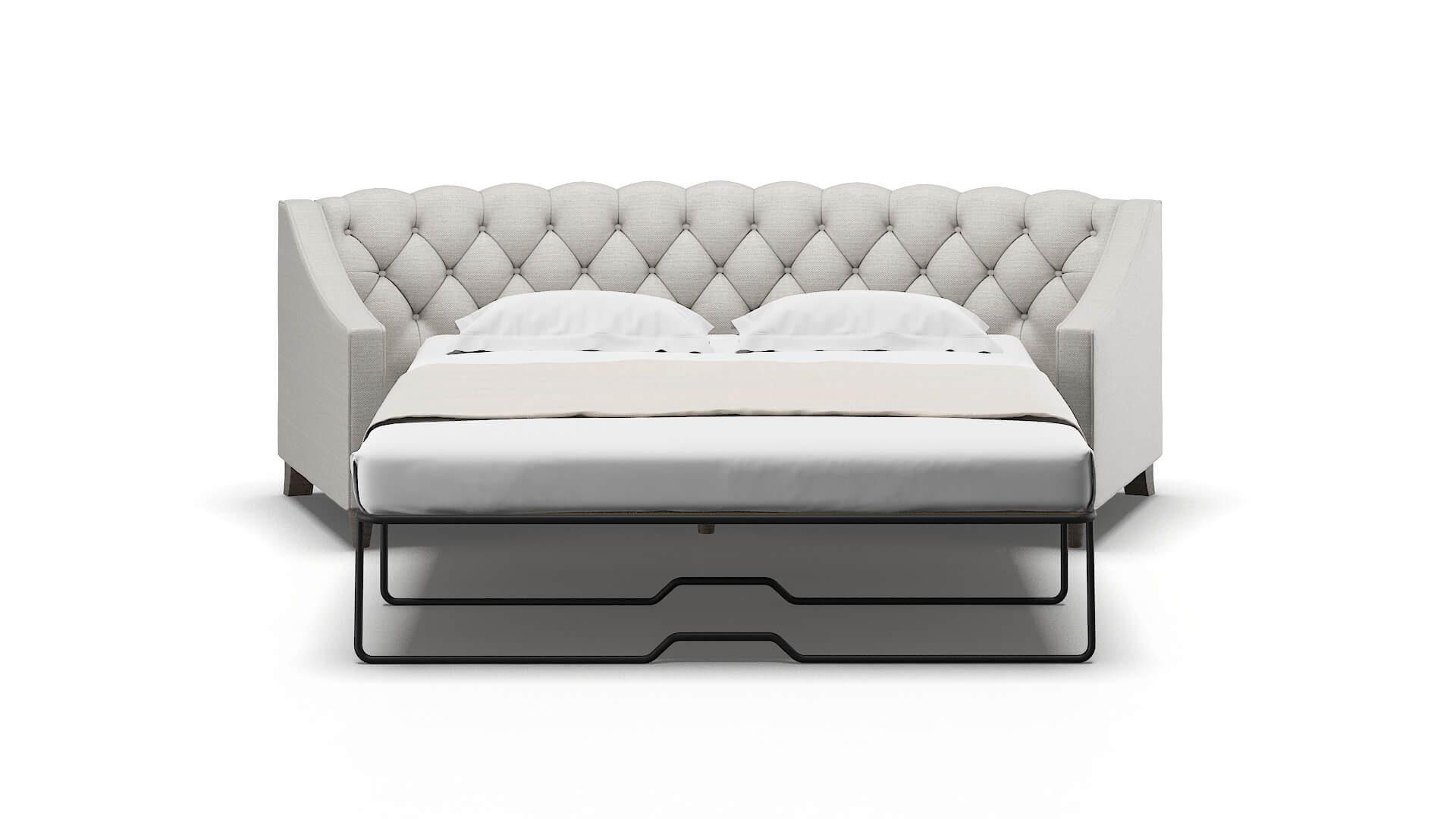 Manchester Redondo Stone Sofa Sleeper Espresso legs 1