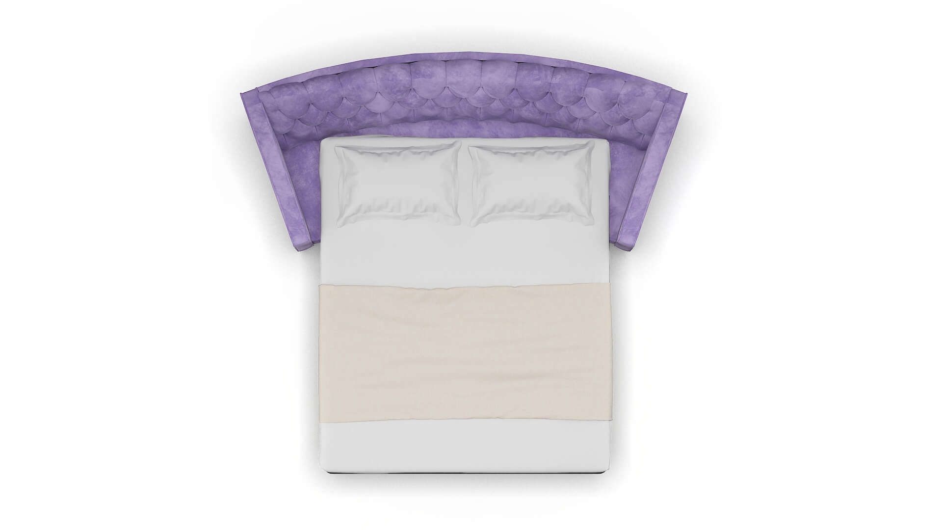 Manchester Royale Lavender Sofa Sleeper Espresso legs 3