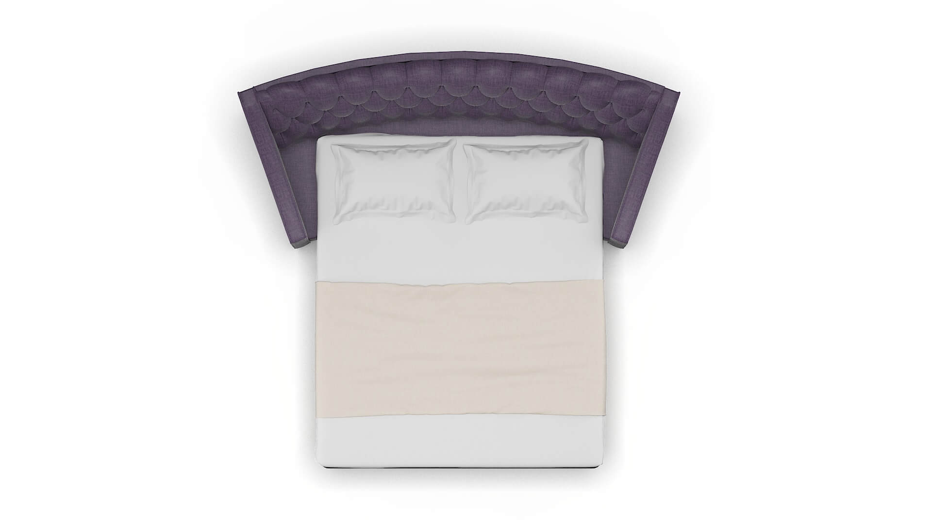 Manchester Tess Blackberry Sofa Sleeper Espresso legs 3