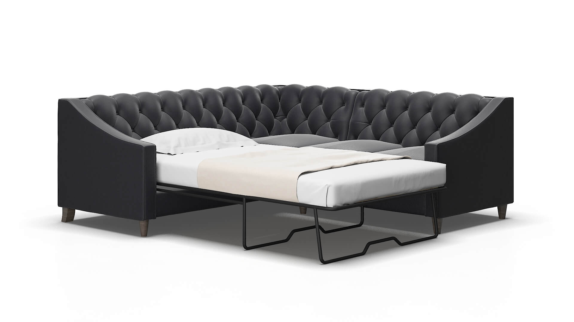 Manchester Urban_d eclipse Sectional sleeper Espresso Legs  2