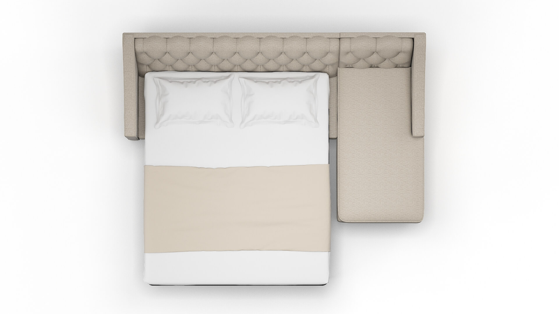 Manchester Urban_d Steel Panel Sleeper Espresso legs 3