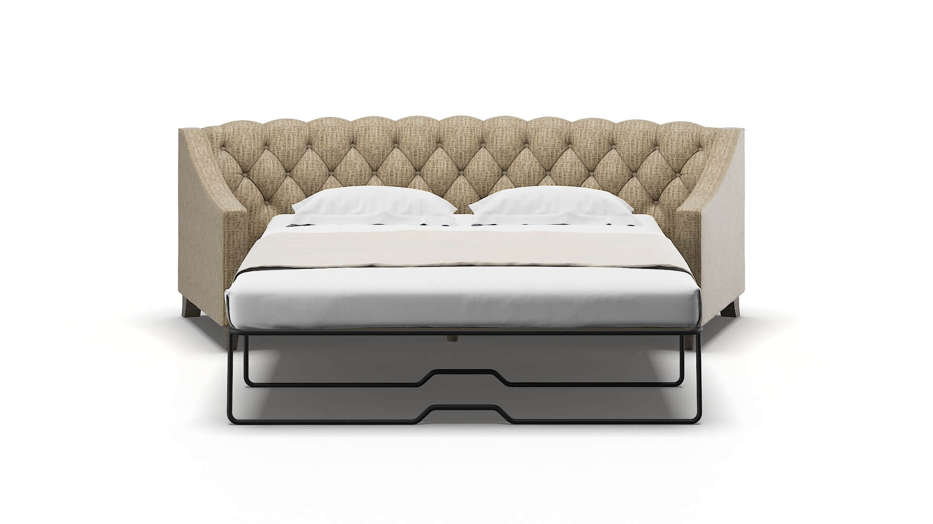 Manchester Venus Mocha Sofa Sleeper Espresso legs 1