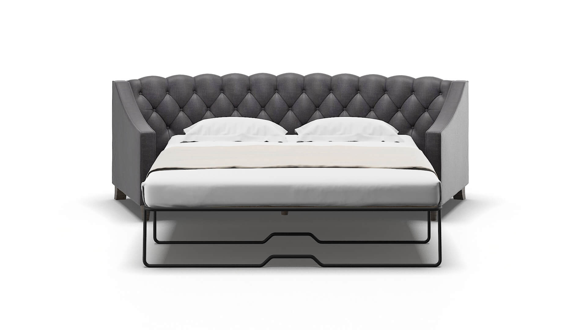 Manchester Venus Onyx Sofa Sleeper Espresso legs 1