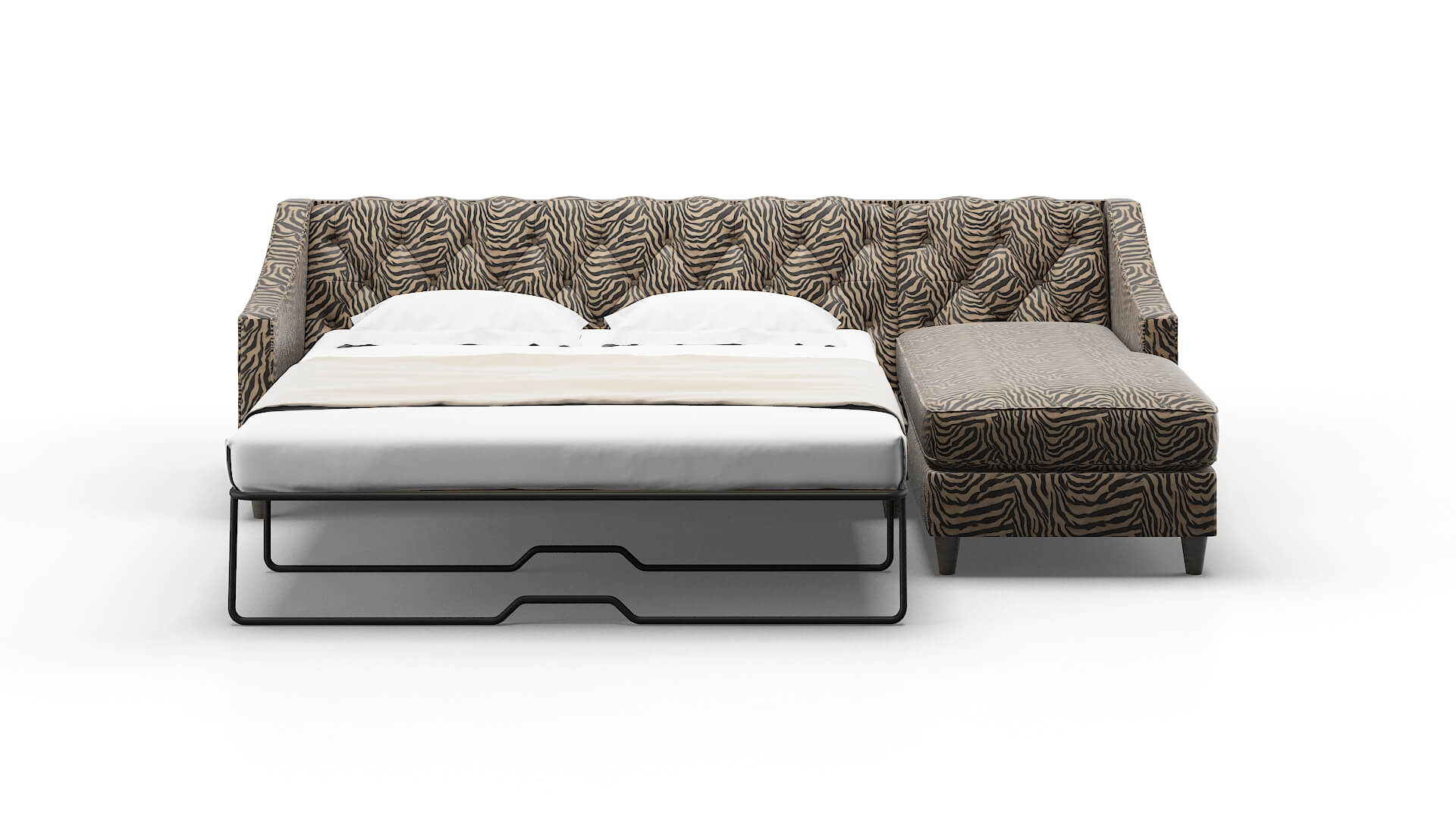 Manchester Zambia Coffee Panel Sleeper Espresso legs 1