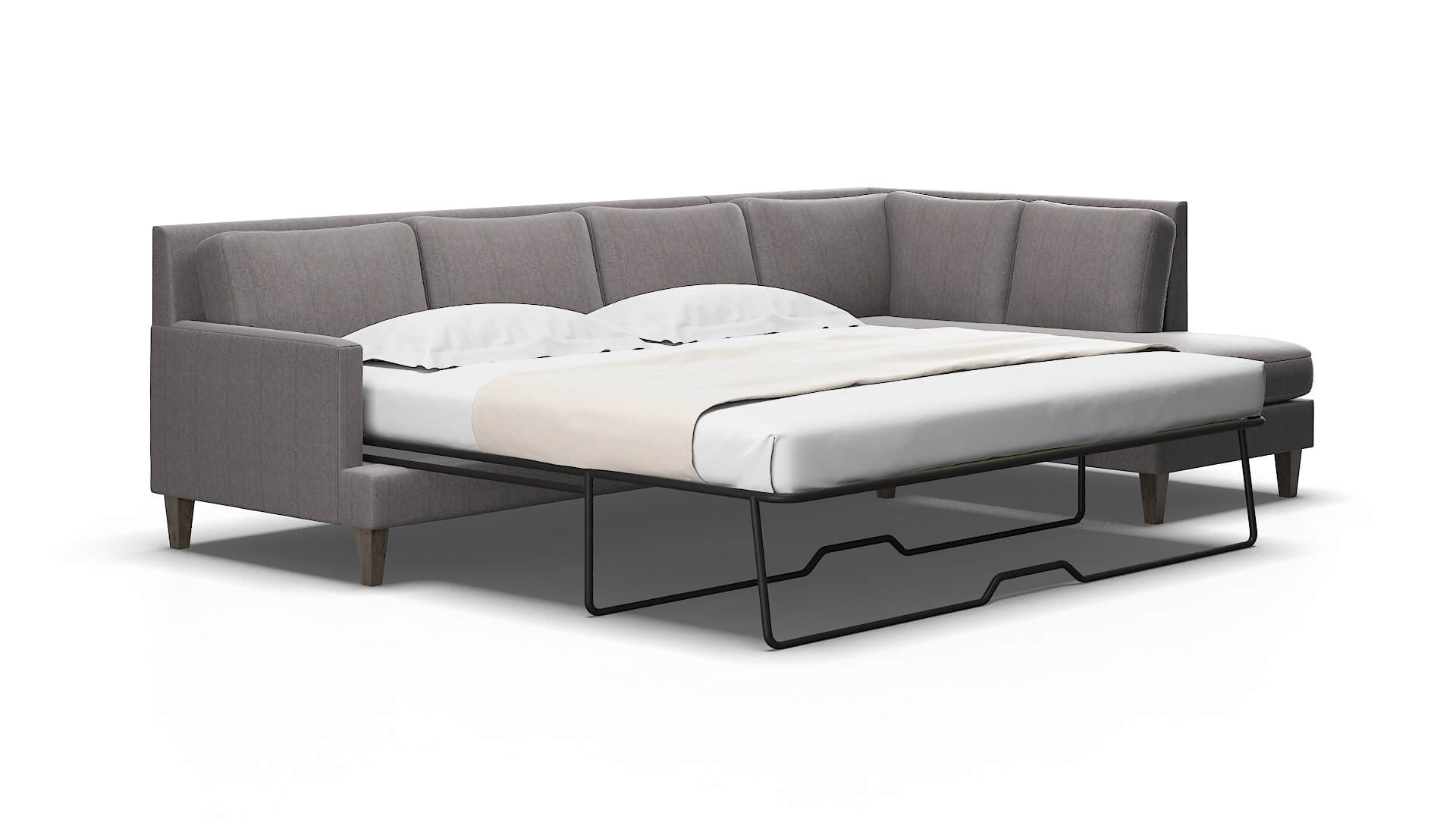 Marseille Atlas_plz silver Panel sleeper Espresso Legs  2