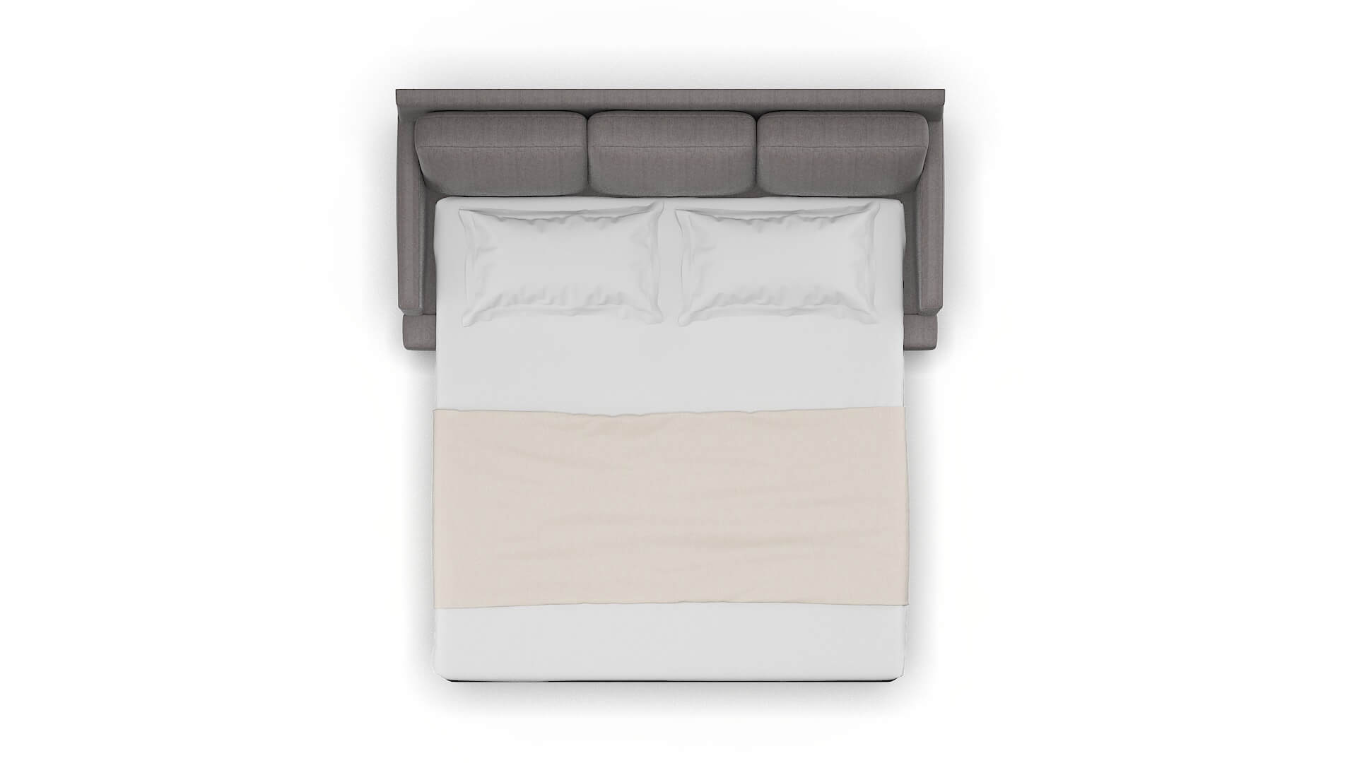 Marseille Atlas_plz Silver Sofa Sleeper Espresso legs 3