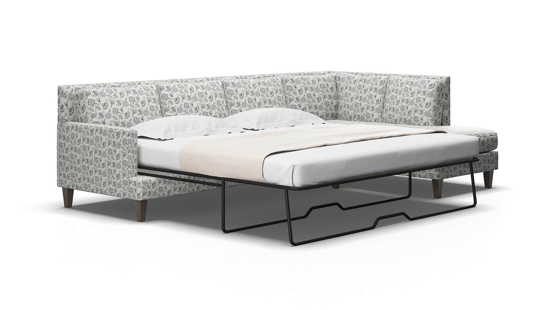 Marseille Avignon sky Panel sleeper Espresso Legs  2