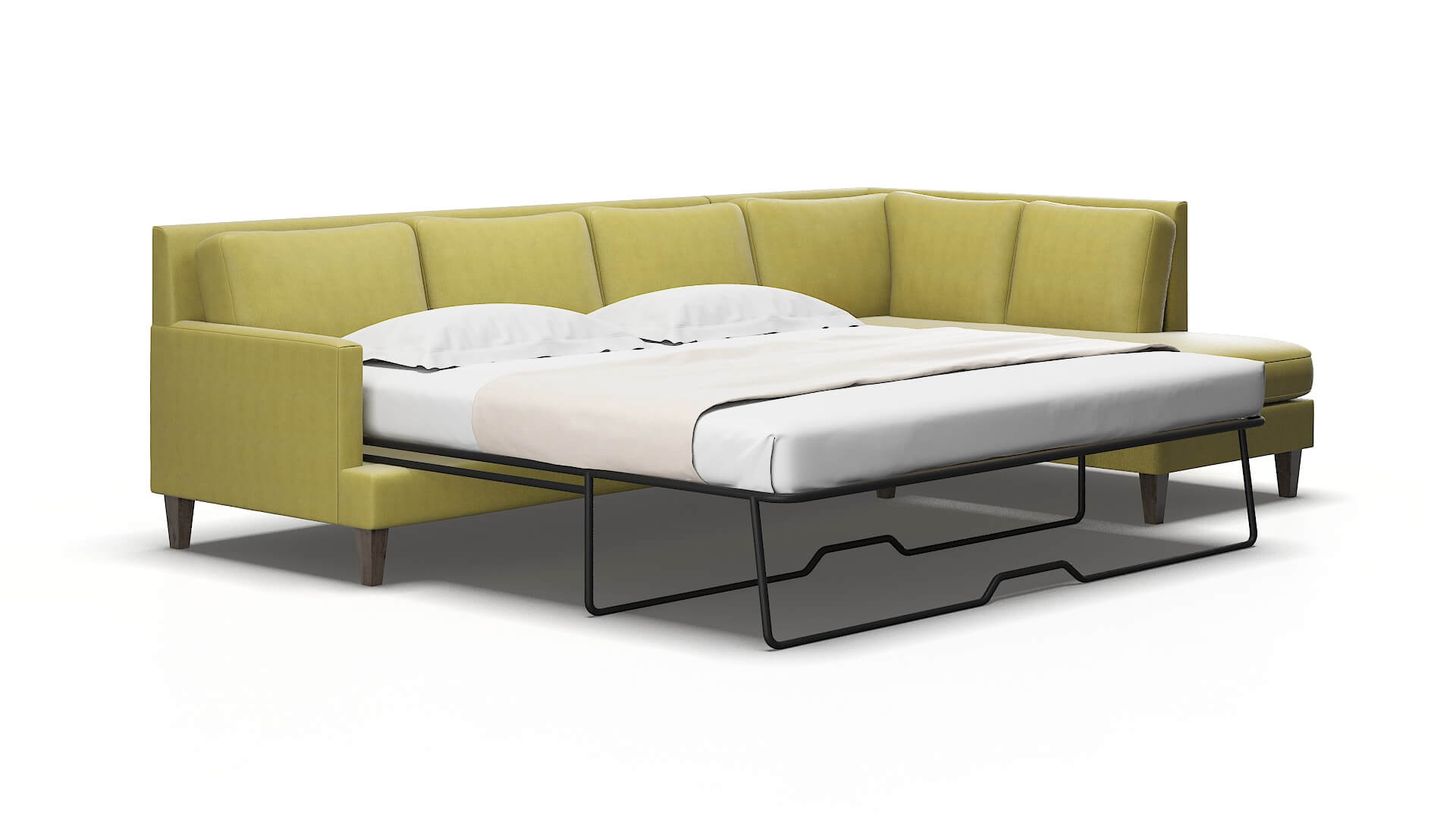 Marseille Bella Apple Panel Sleeper espresso legs 2