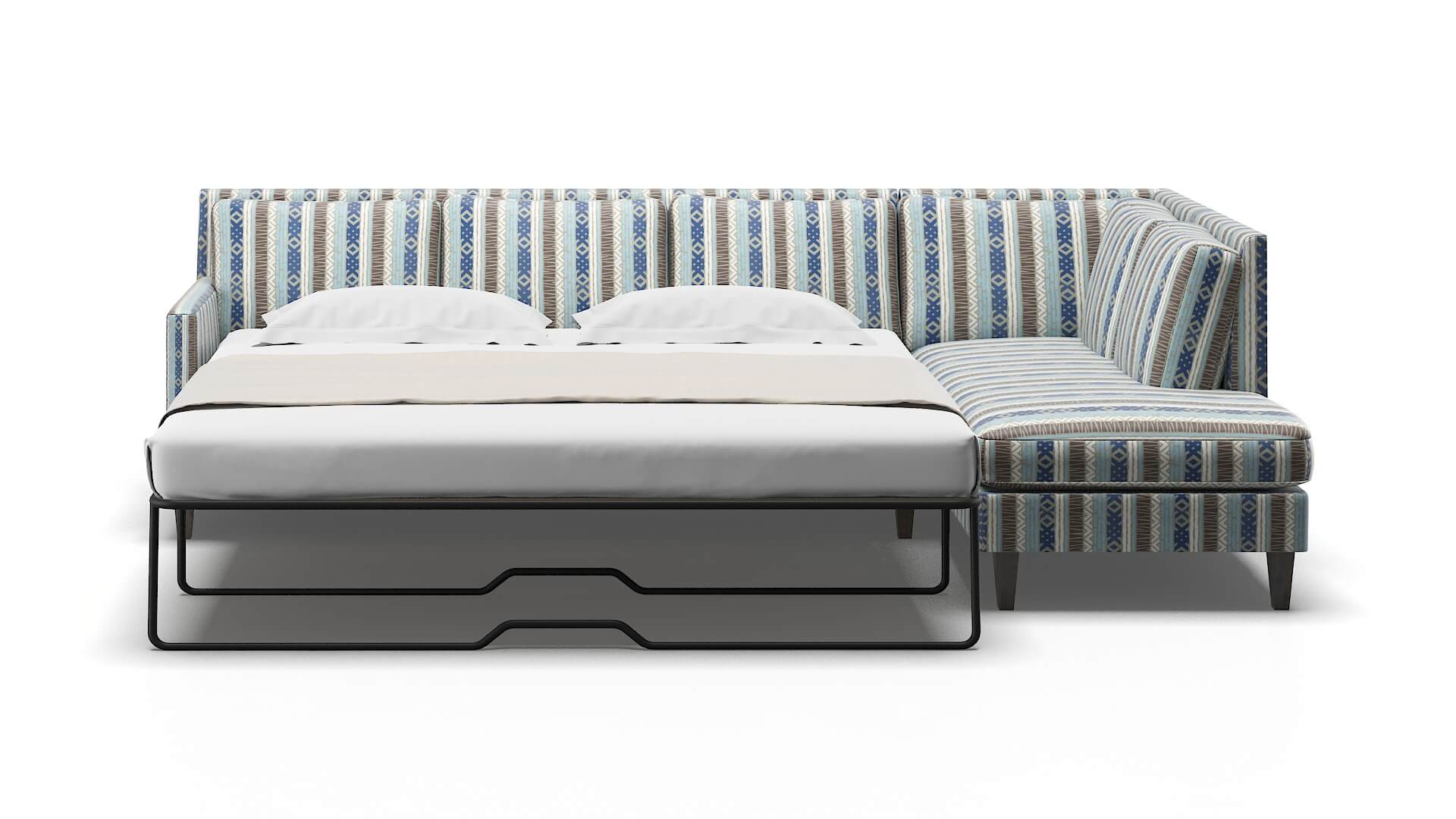 Marseille Bodhi Indigo Panel Sleeper Espresso legs 1