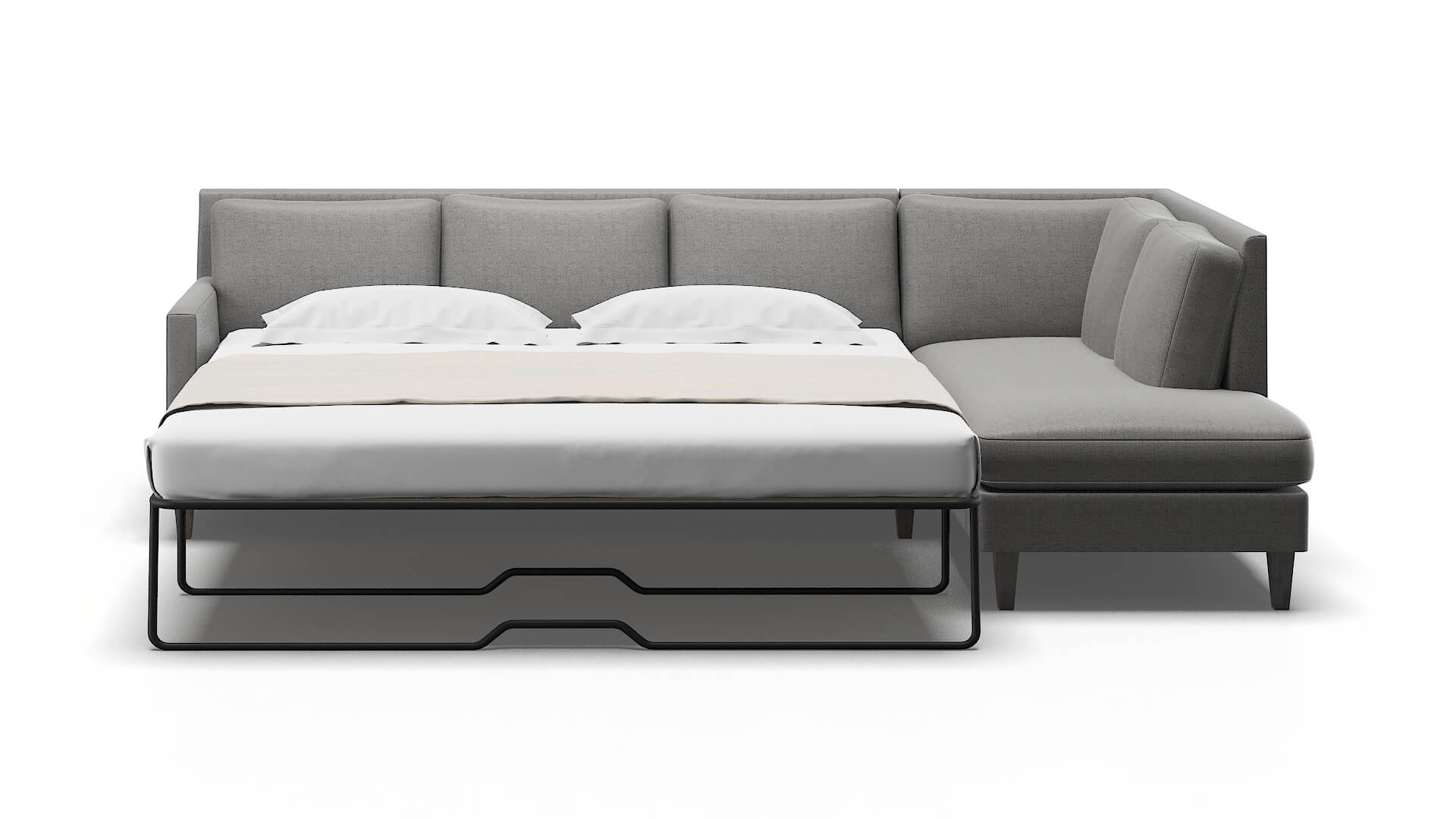 Marseille Catalina Steel Panel Sleeper Espresso legs 1