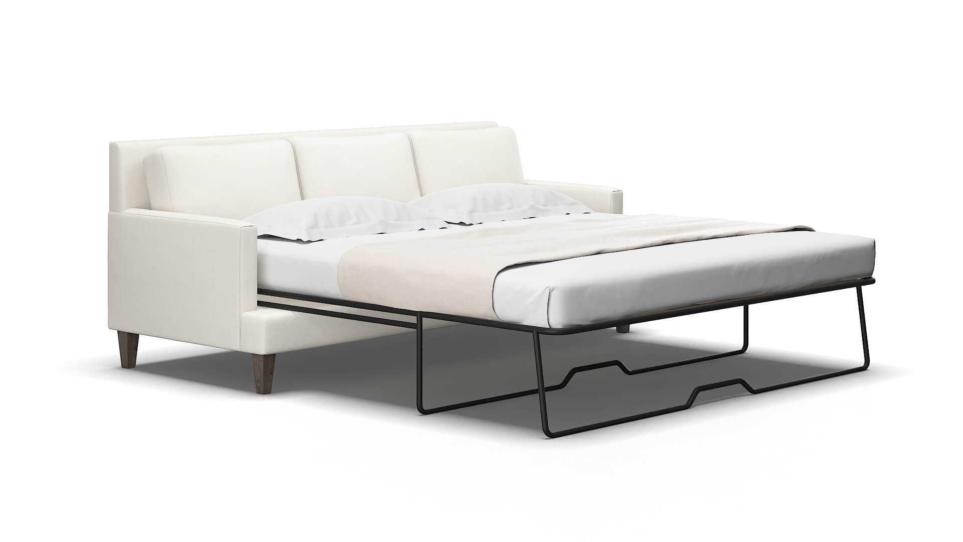 Marseille Chance bone Sofa sleeper Espresso Legs  2