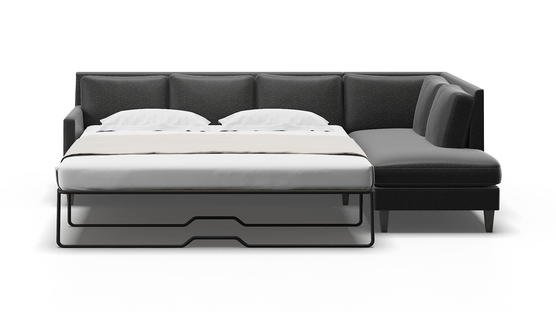 Marseille Chance Denim Panel Sleeper Espresso legs 1