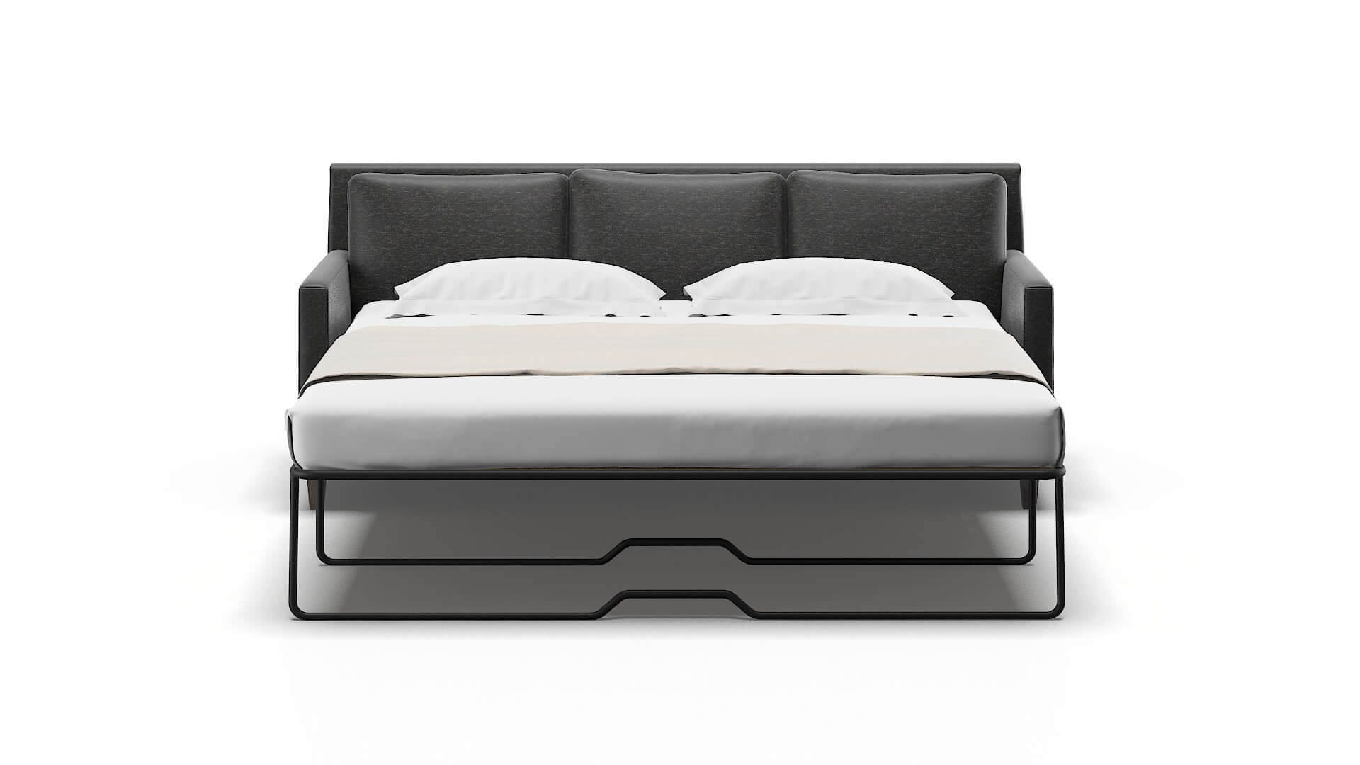 Marseille Chance Denim Sofa Sleeper Espresso legs 1