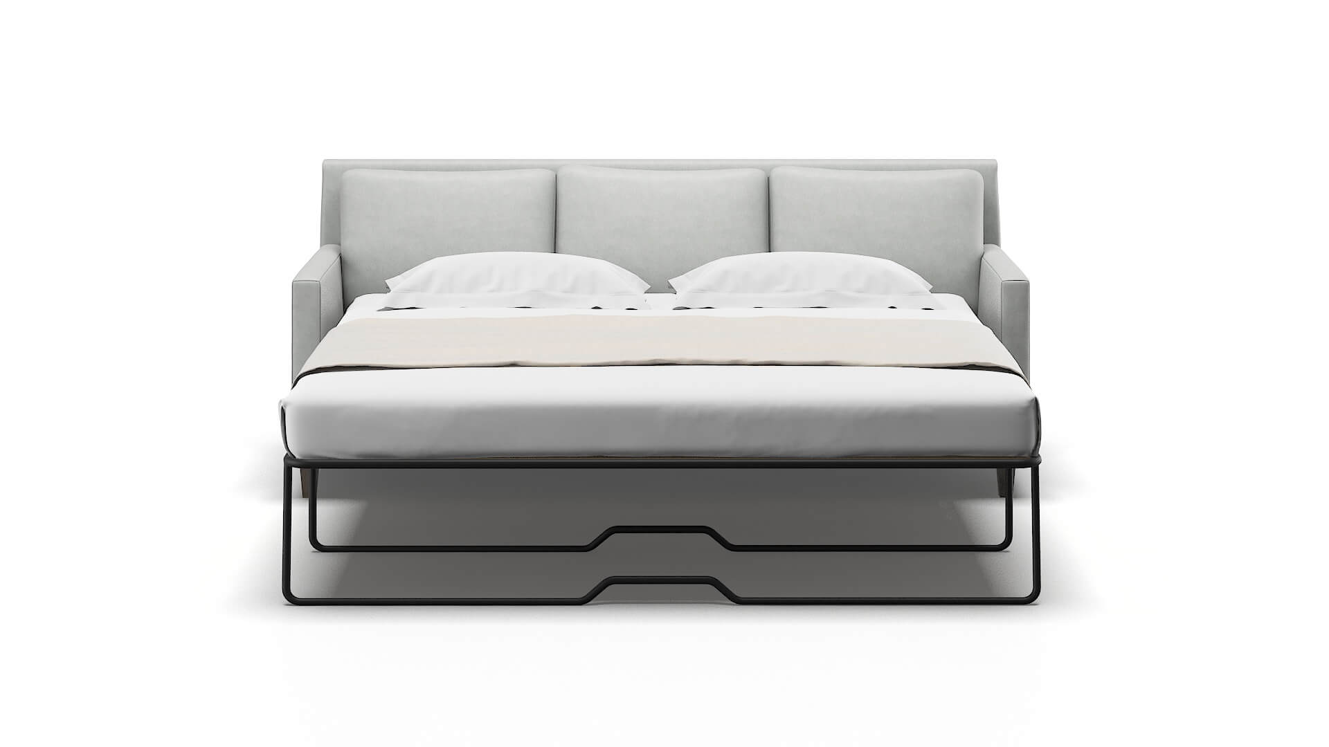 Marseille Dawson Platinum Sofa Sleeper Espresso legs 1