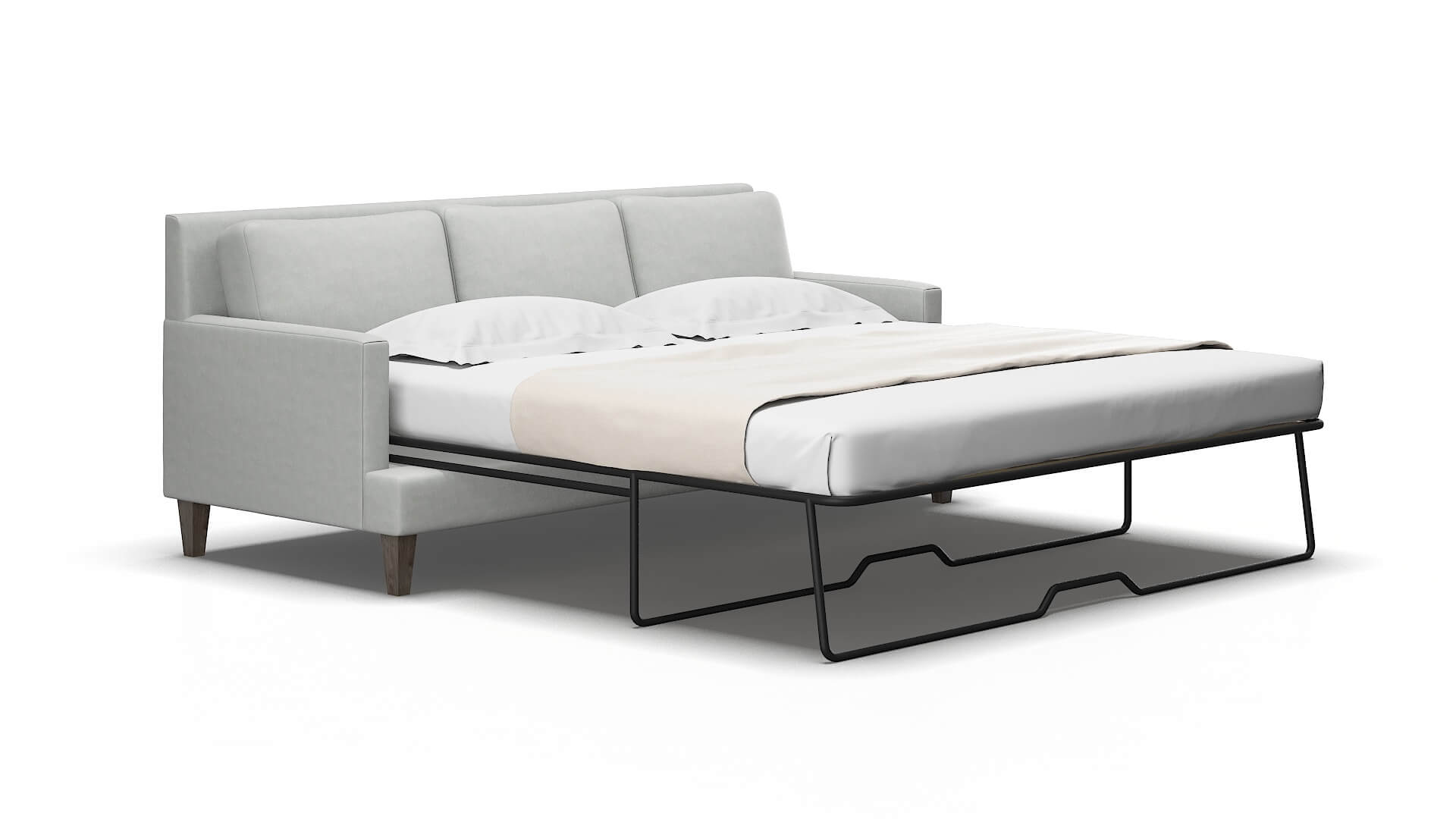 Marseille Dawson Platinum Sofa Sleeper Espresso legs 2