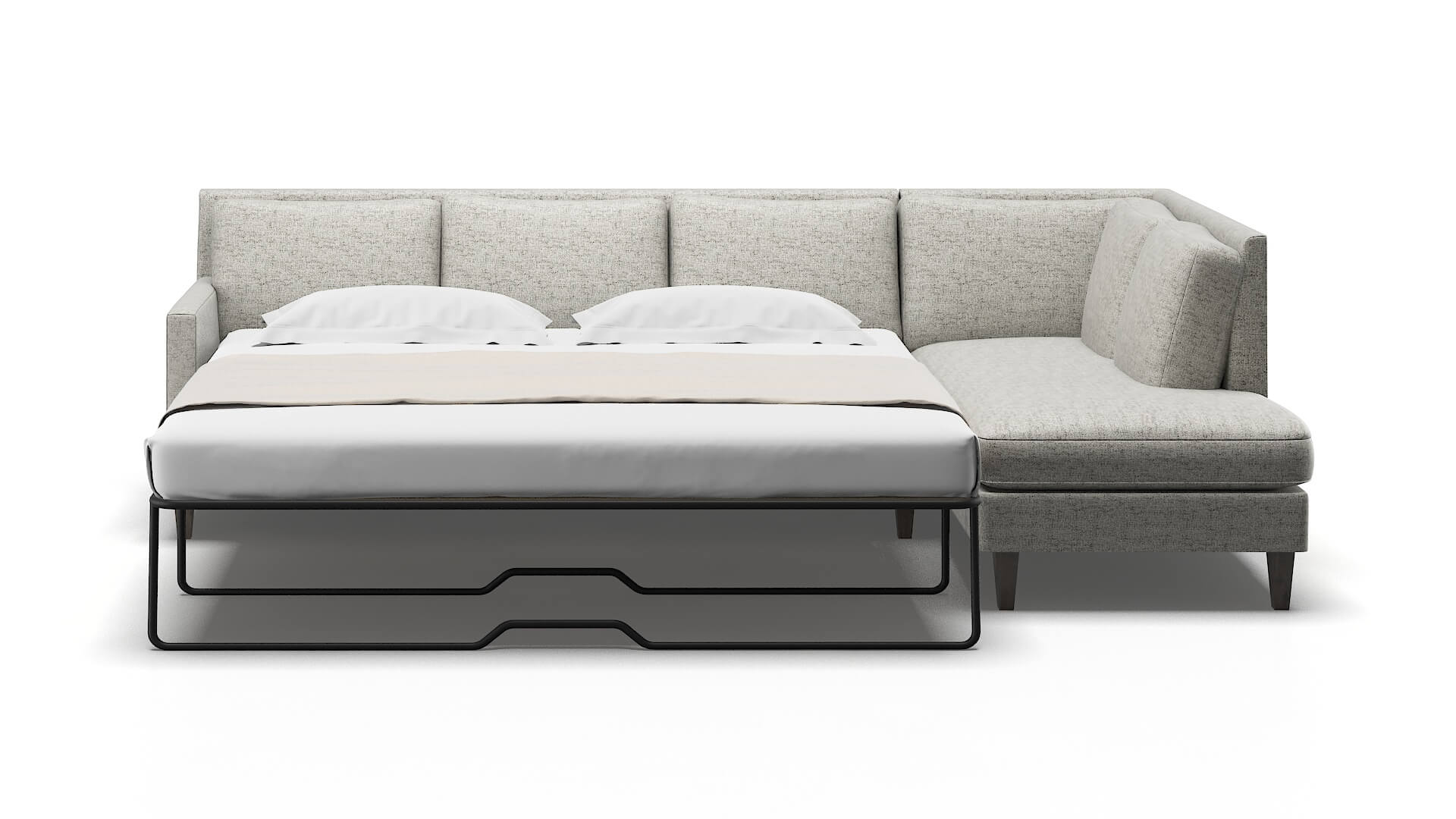 Marseille Derby Ash Panel Sleeper Espresso legs 1