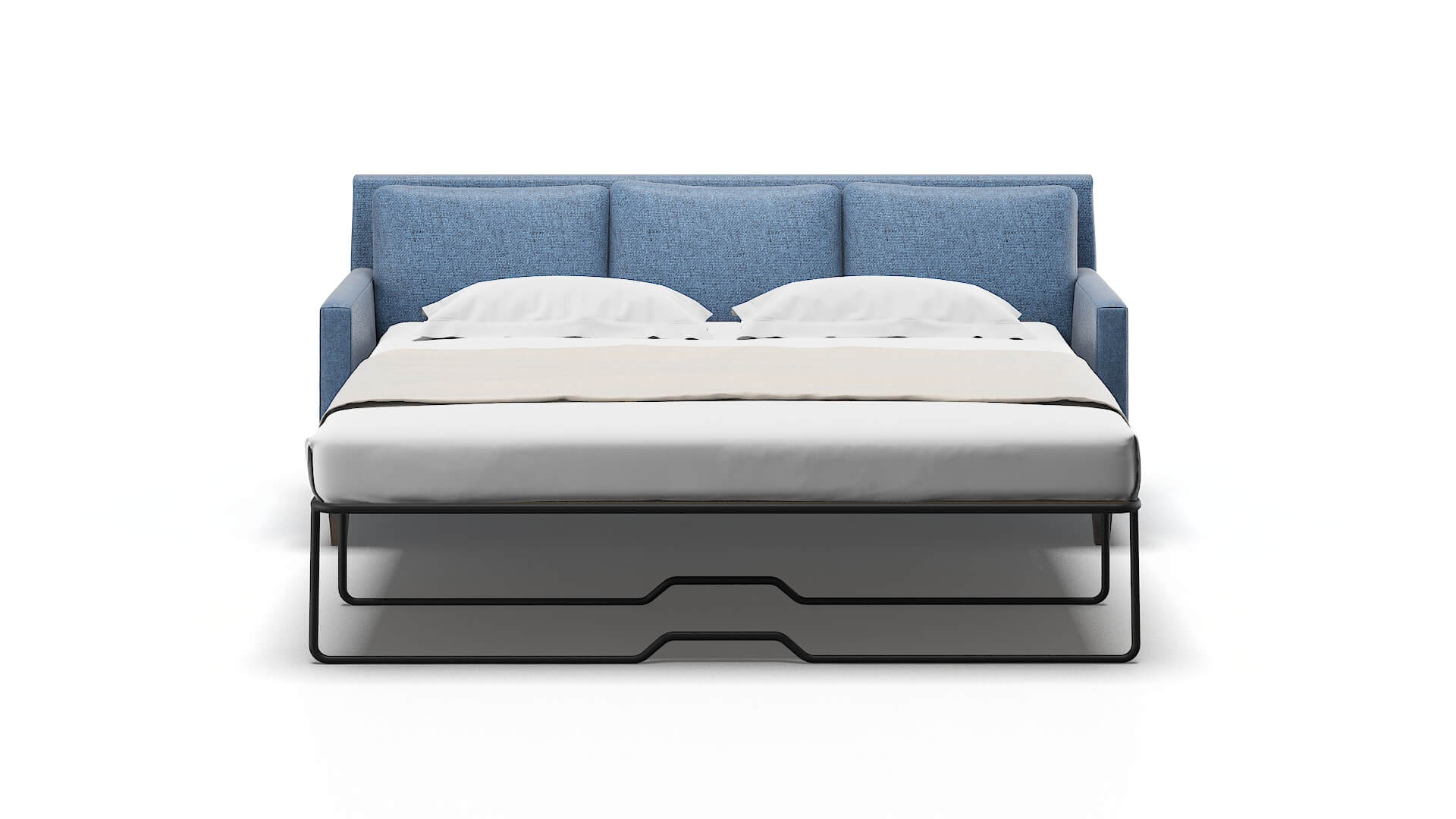 Marseille Derby Navy Sofa Sleeper Espresso legs 1