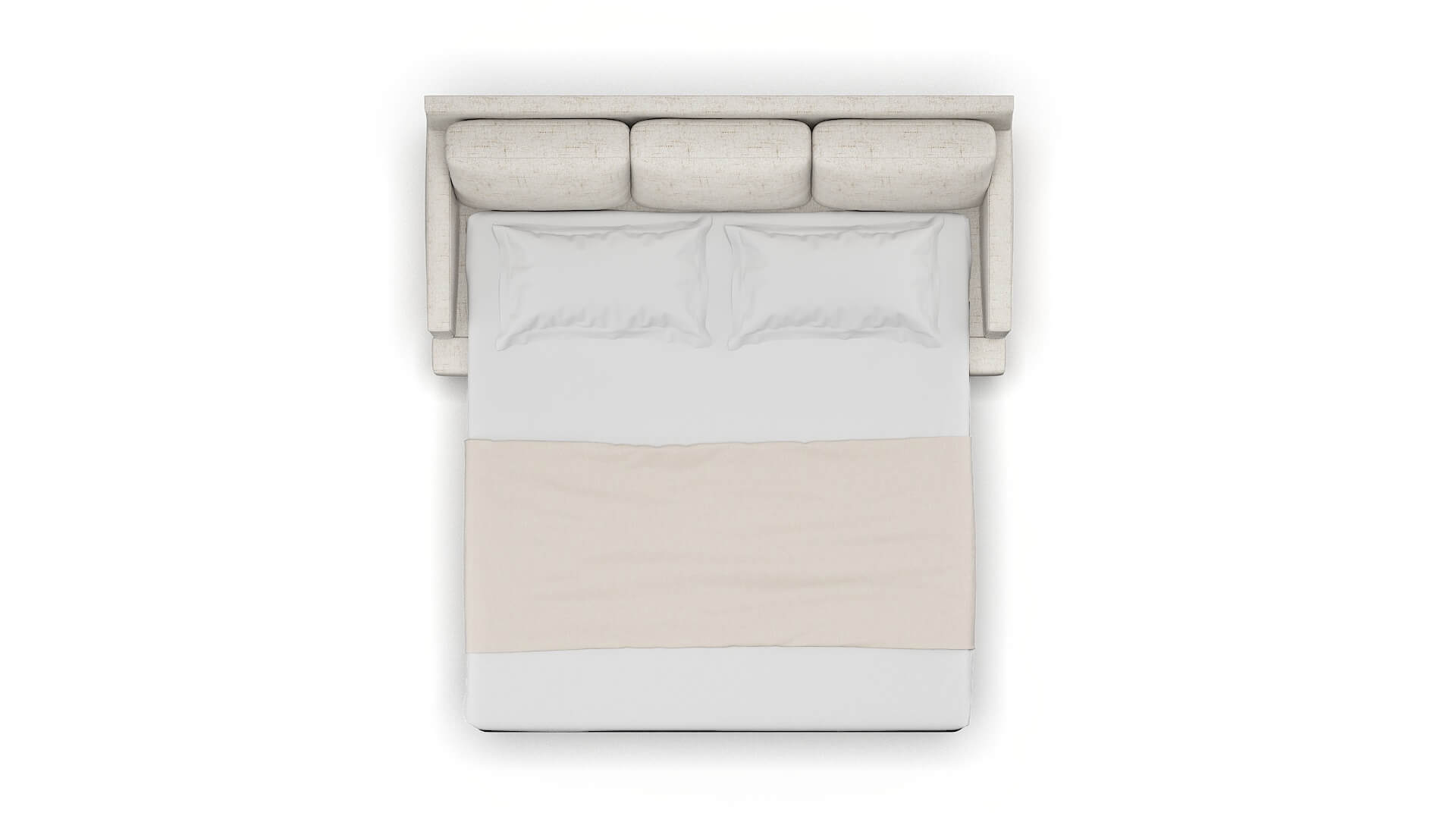 Marseille Derby Taupe Sofa Sleeper Espresso legs 3