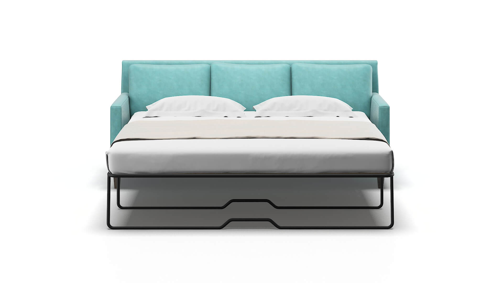 Marseille Dream_d French_blue Sofa Sleeper Espresso legs 1